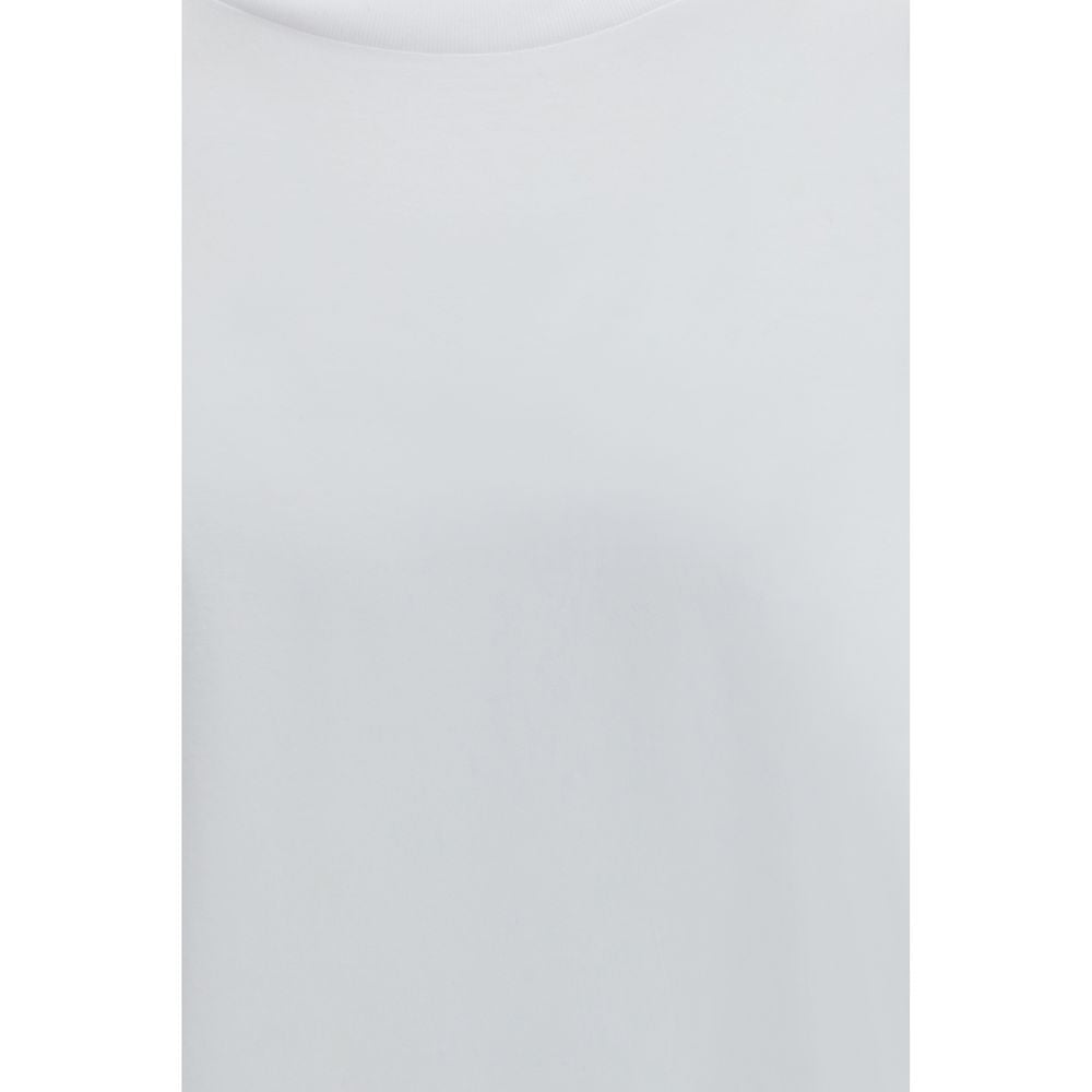 T-Shirt by Umit Benan for men in cotton white features an edgy silhouette, meticulously detailed with a sophisticated and for a truly edgy finish.