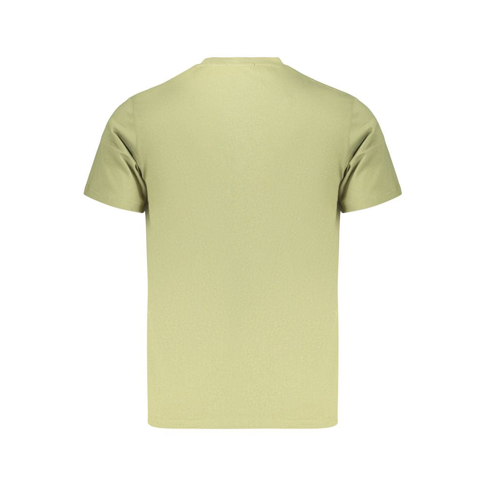 T-Shirt by Marina Yachting for men in cotton green & signature showcases a dramatic silhouette, elegantly detailed with a dramatic crew neckline and for a truly dramatic finish.