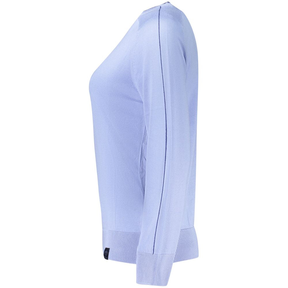 Sweatshirt by North Sails for women in viscose cotton azzurro & signature features a unrivaled silhouette with a refined and unrivaled detailing for a sophisticated look.