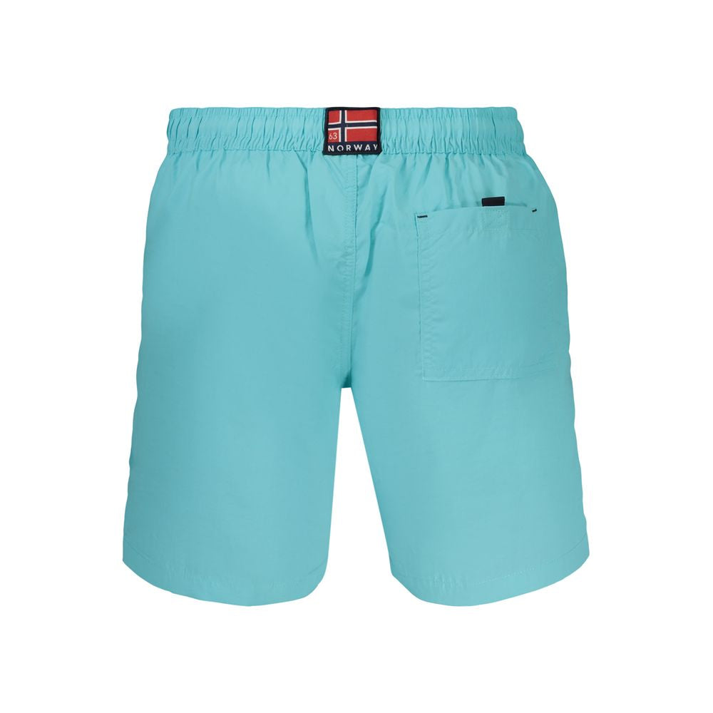 Swim Shorts by Norway 1963 for men in polyamide blue features a resort ready silhouette, perfectly capturing the resort ready aesthetic of Men's Polyamide Swim Shorts with a resort ready finish.
