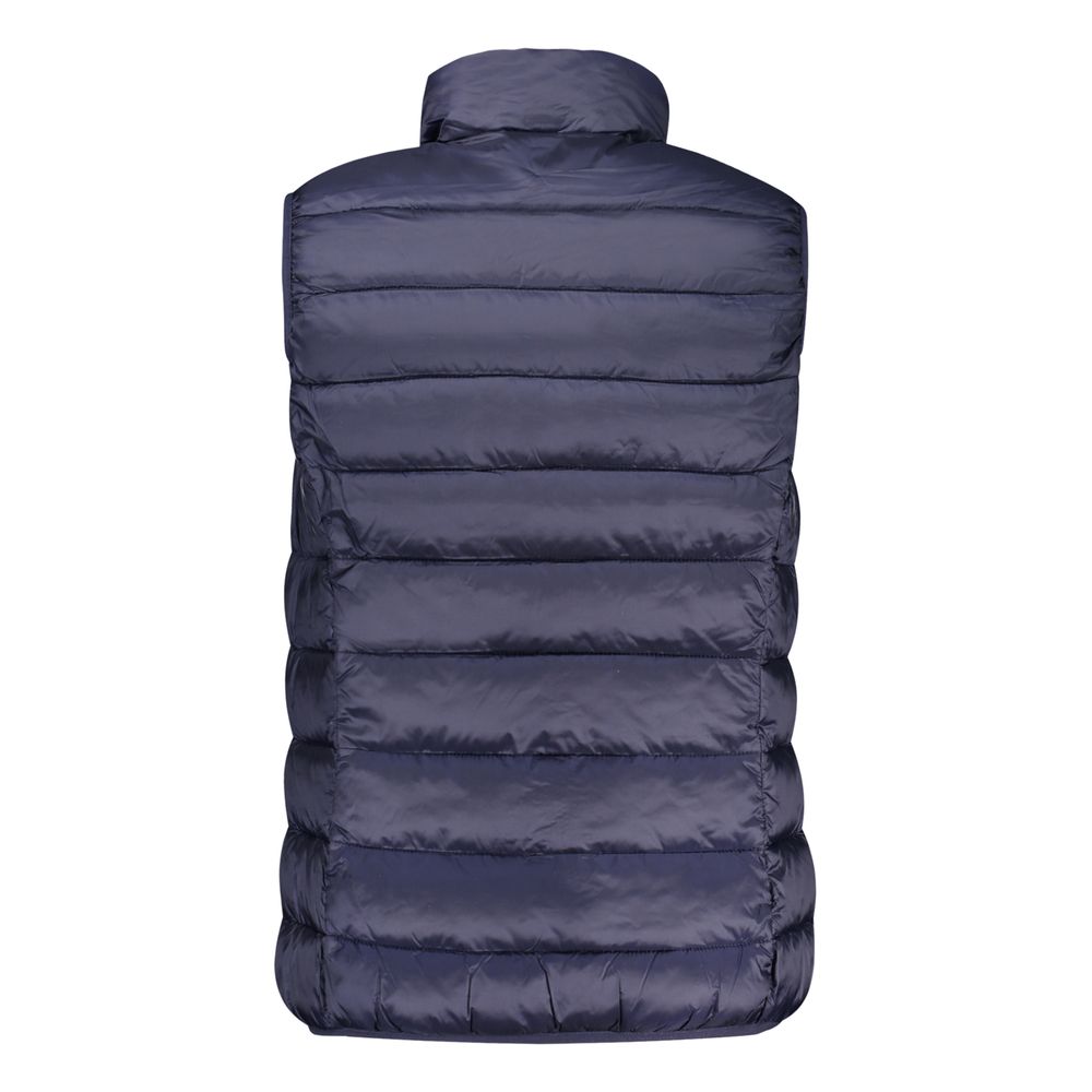 Vest by Norway 1963 for women in polyamide blue & signature features an contemporary silhouette, showcasing refined pockets and a contemporary for a sophisticated layered look.