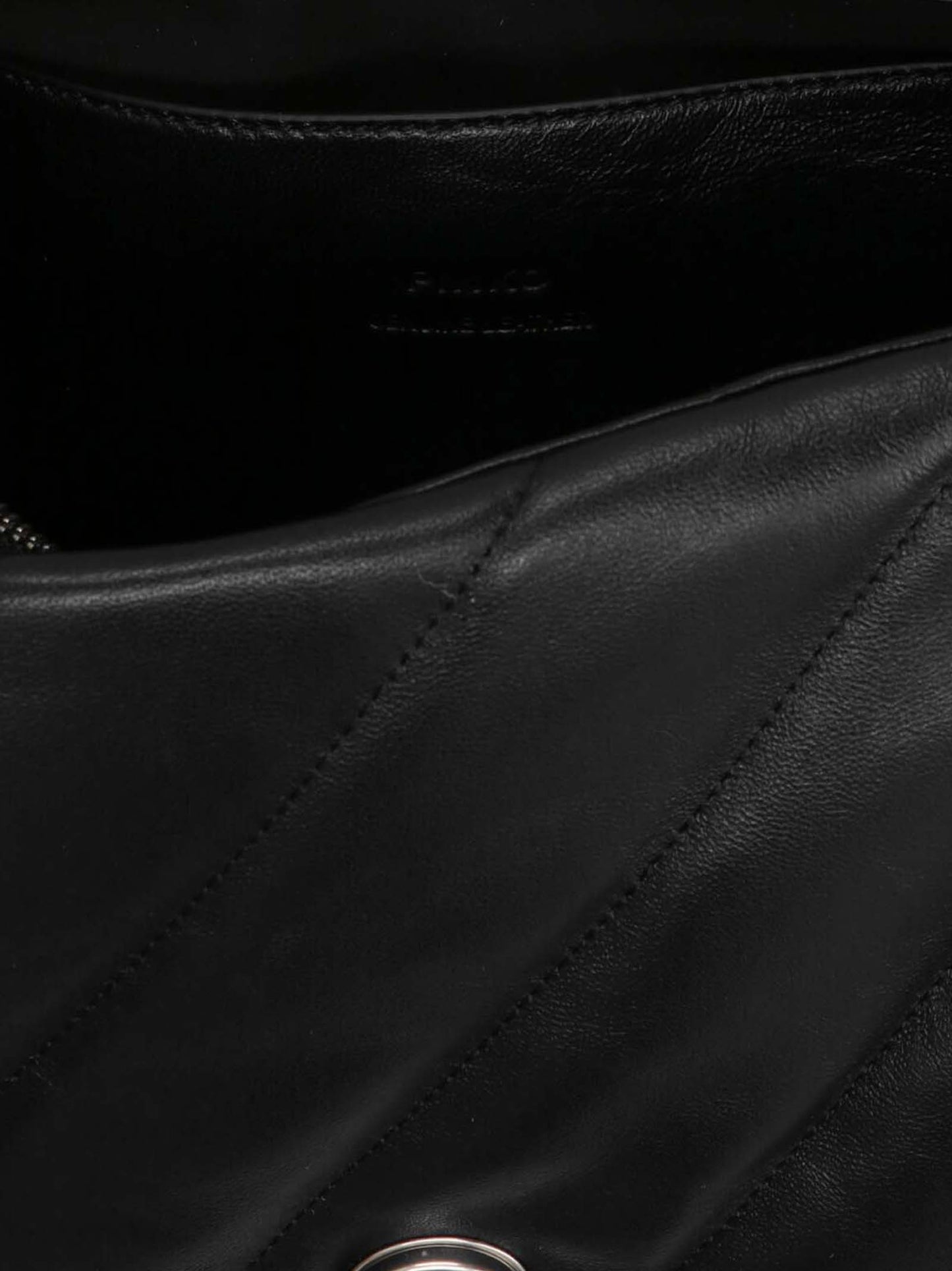 Quilted Crossbody Flap Handbag by PINKO for women in lamb leather black features a transformative elegance silhouette, showcasing a secure flap, magnetic & buckle, organized , and versatile crossbody-strap & shoulder-strap for a transformative elegance look.