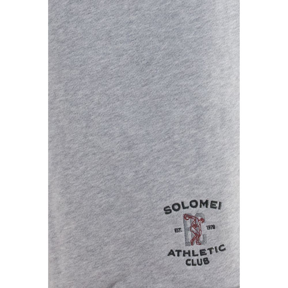 Bermuda Shorts by Brunello Cucinelli for men in cotton gray & signature features an tailored silhouette, showcasing a tailored athletic & regular-fit with a short and for a sophisticated look.