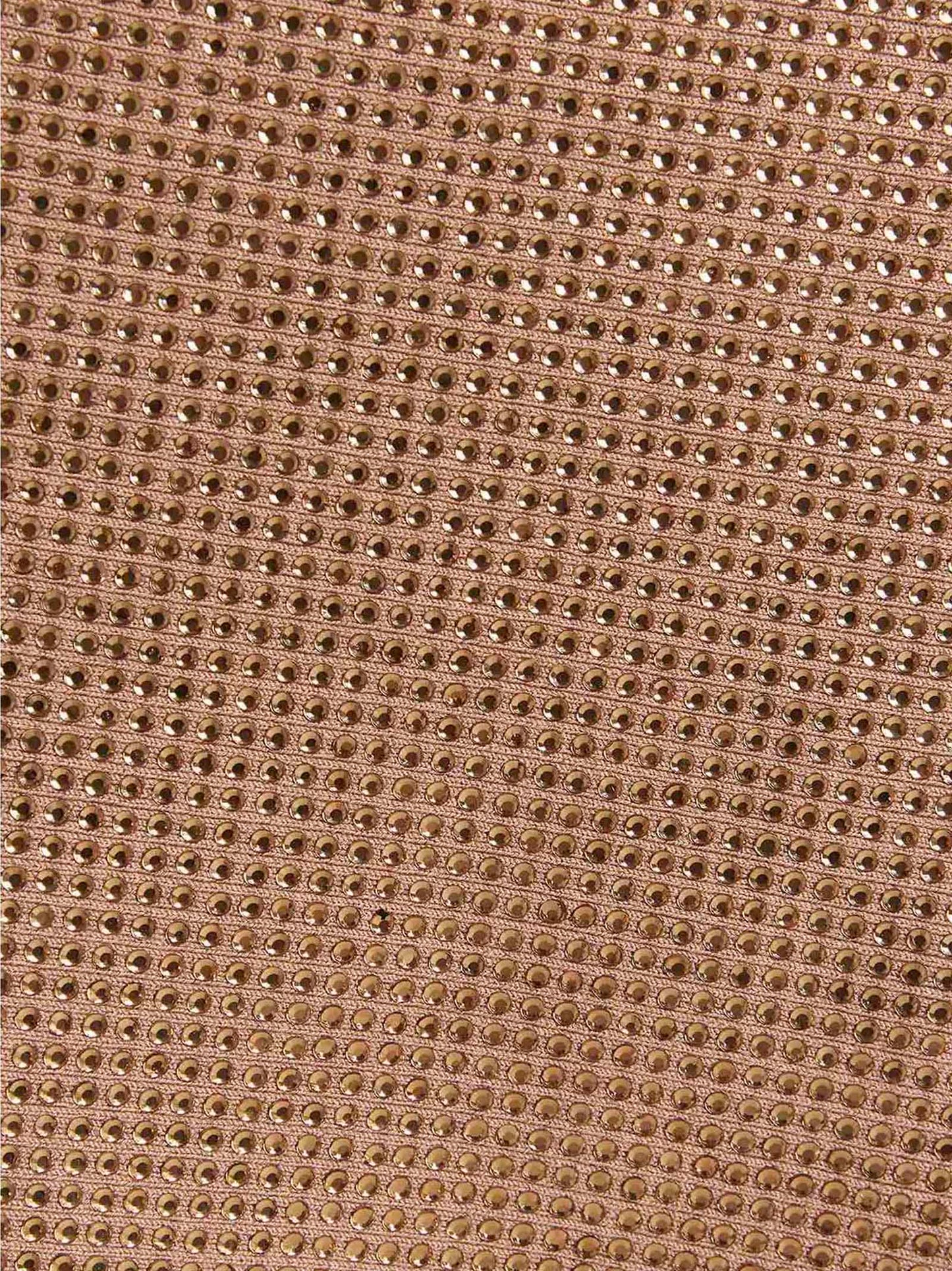 Skirt by ANDREĀDAMO for women in viscose & polyester sequins beige features a contoured silhouette from the Women's Viscose & Polyester Sequins Short Long Skirt collection, characterized by its contoured short long for a contoured finish.
