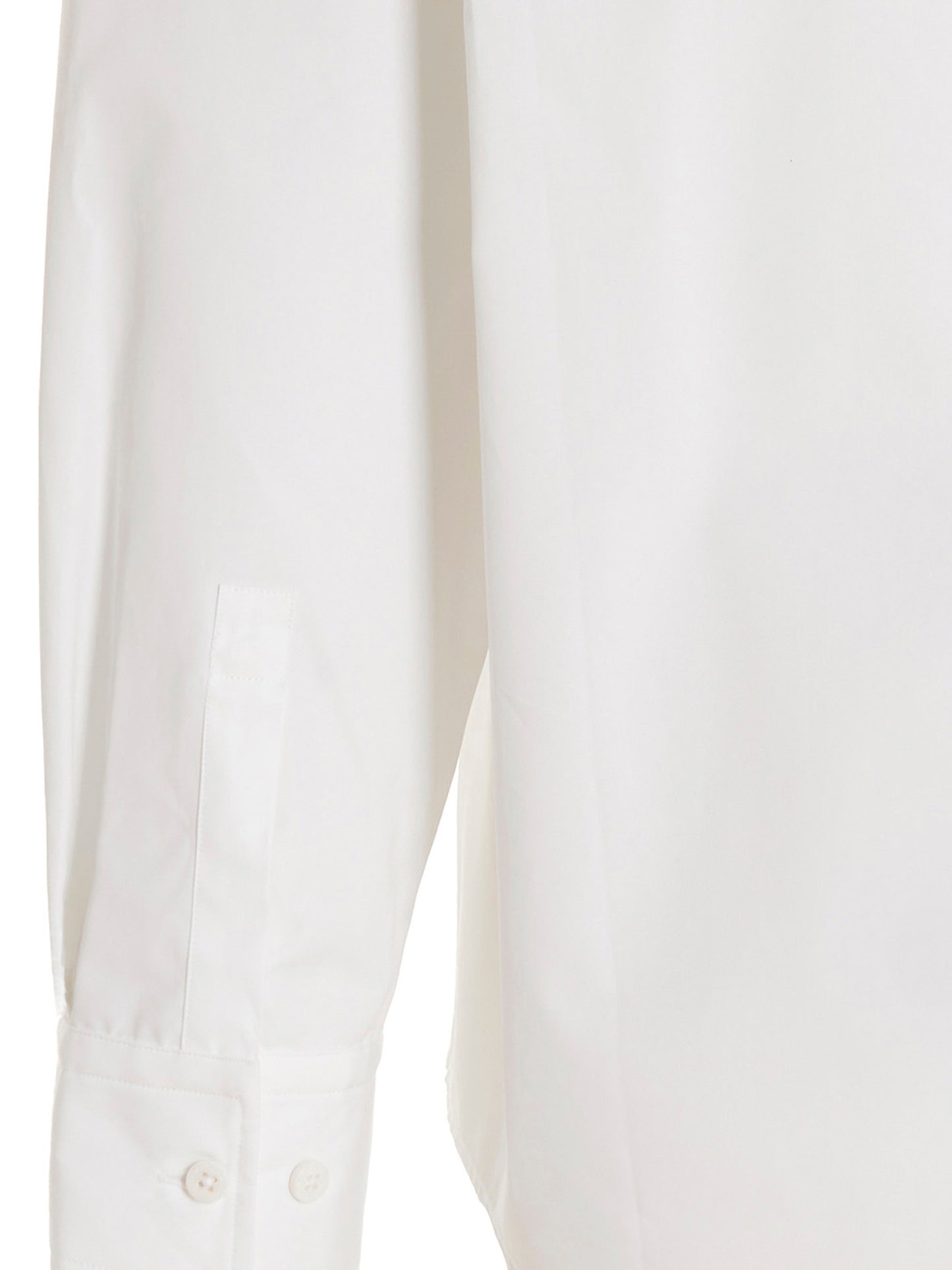 Shirt by VTMNTS for men in cotton white & print showcases a sublime silhouette, artfully detailed with a sublime and for a sophisticated, sublime finish.