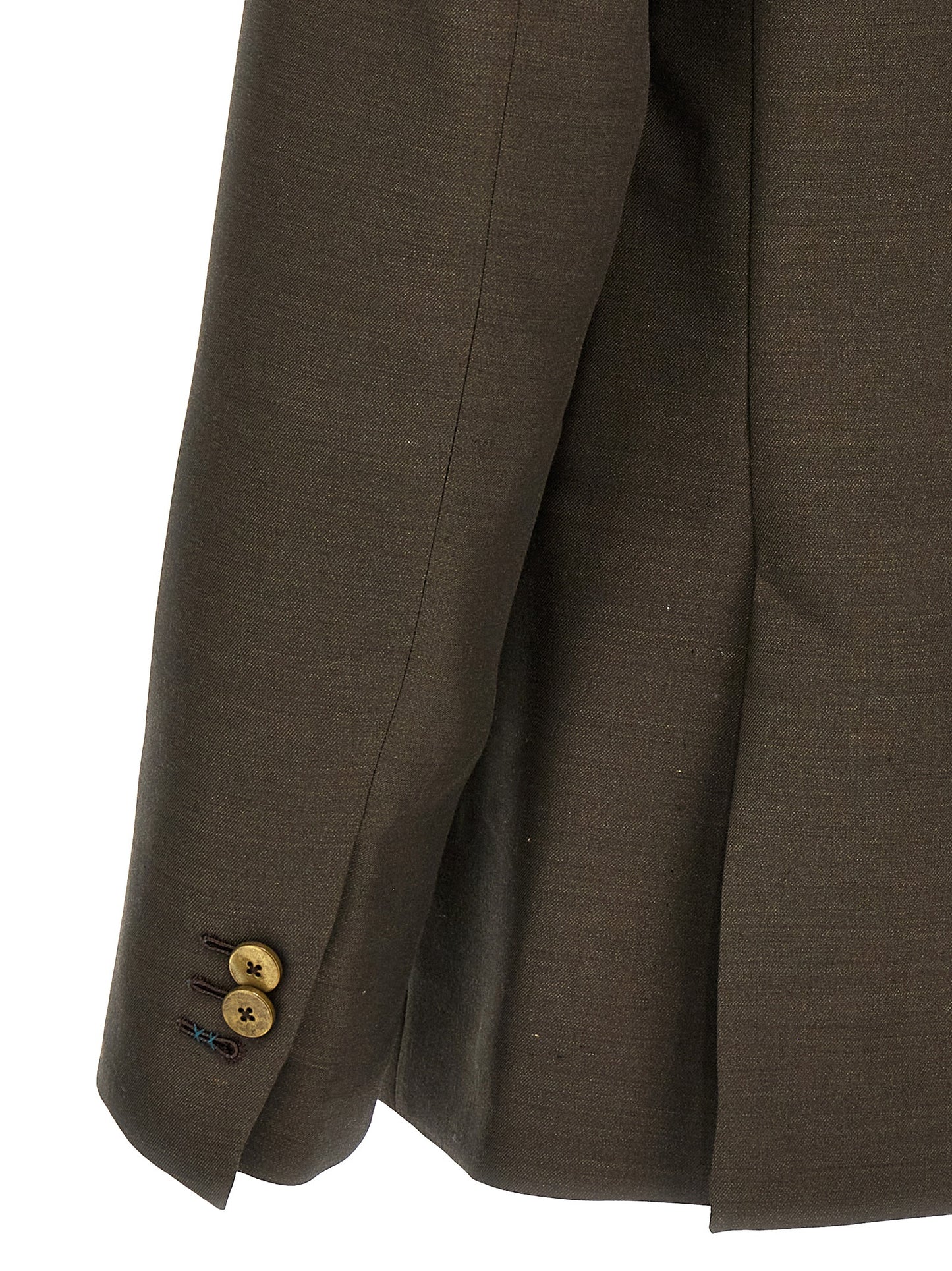 Blazer by MAURIZIO MIRI for men in mohair wool & silk bicolour & green features an stylish silhouette, showcasing a sophisticated and stylish for a truly stylish finish.
