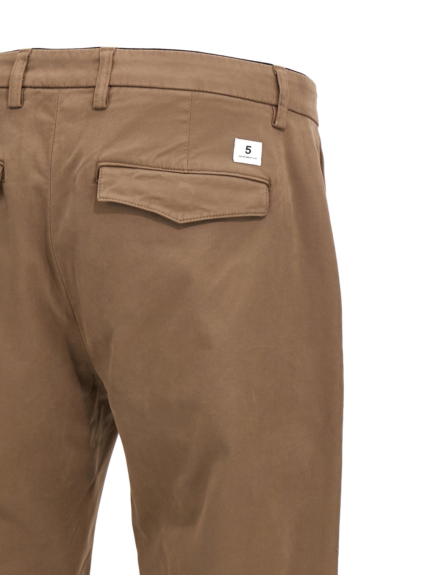 Casual Pants by Department 5 for men in stretch modal cotton brown features a polished silhouette with a polished , reaching a polished long and finished with a polished .