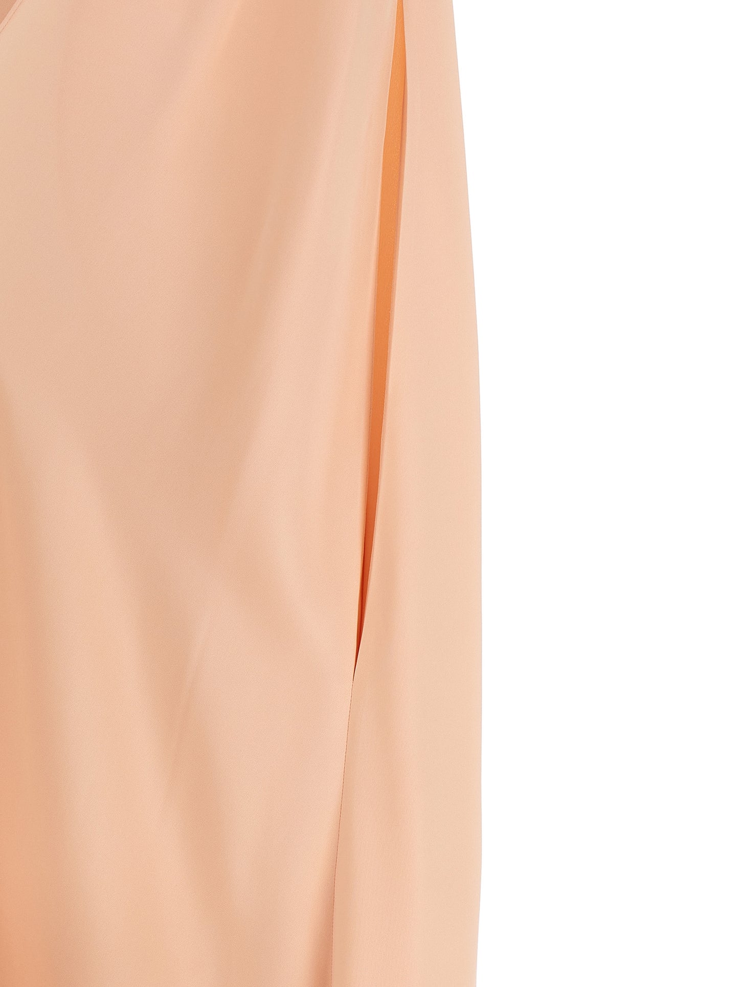 Dress by Max Mara for women in silk multicolor & pink features an magnificent silhouette, artfully detailed with a magnificent and that flows into an magnificent midi.