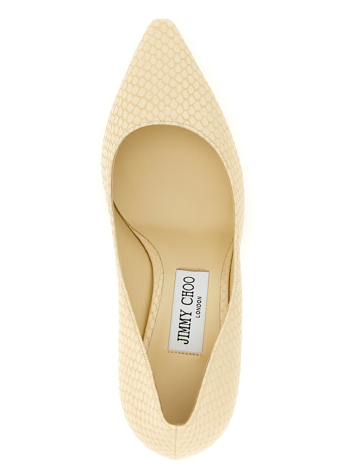 High-Heel Stiletto Pumps Heels by Jimmy Choo for women in polyester leather bicolour, yellow & print showcases a exquisite silhouette, perfectly accentuating Romy Women's Polyester Leather High-Heel Stiletto Pumps Heels with a exquisite stiletto high-heel and exquisite pointed toe style.