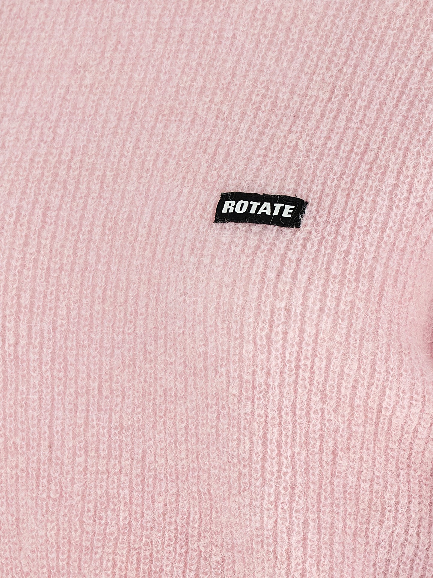 Cardigan by ROTATE BIRGER CHRISTENSEN for women in alpaca wool & polyamide multicolor & pink showcases a captivating silhouette, artfully detailed with a captivating and for a truly sophisticated captivating look.