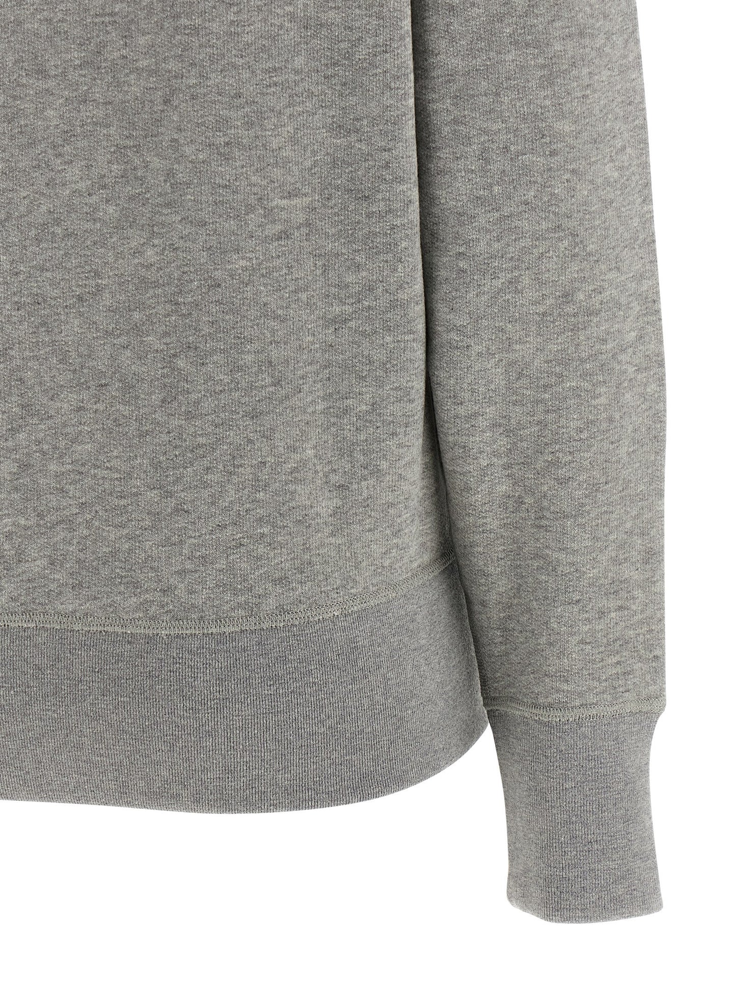Activewear Sweatshirt by Darkpark for women in cashmere cotton blend gray presents a ergonomic silhouette, showcasing a sophisticated and detailed with premium for a ergonomic finish.