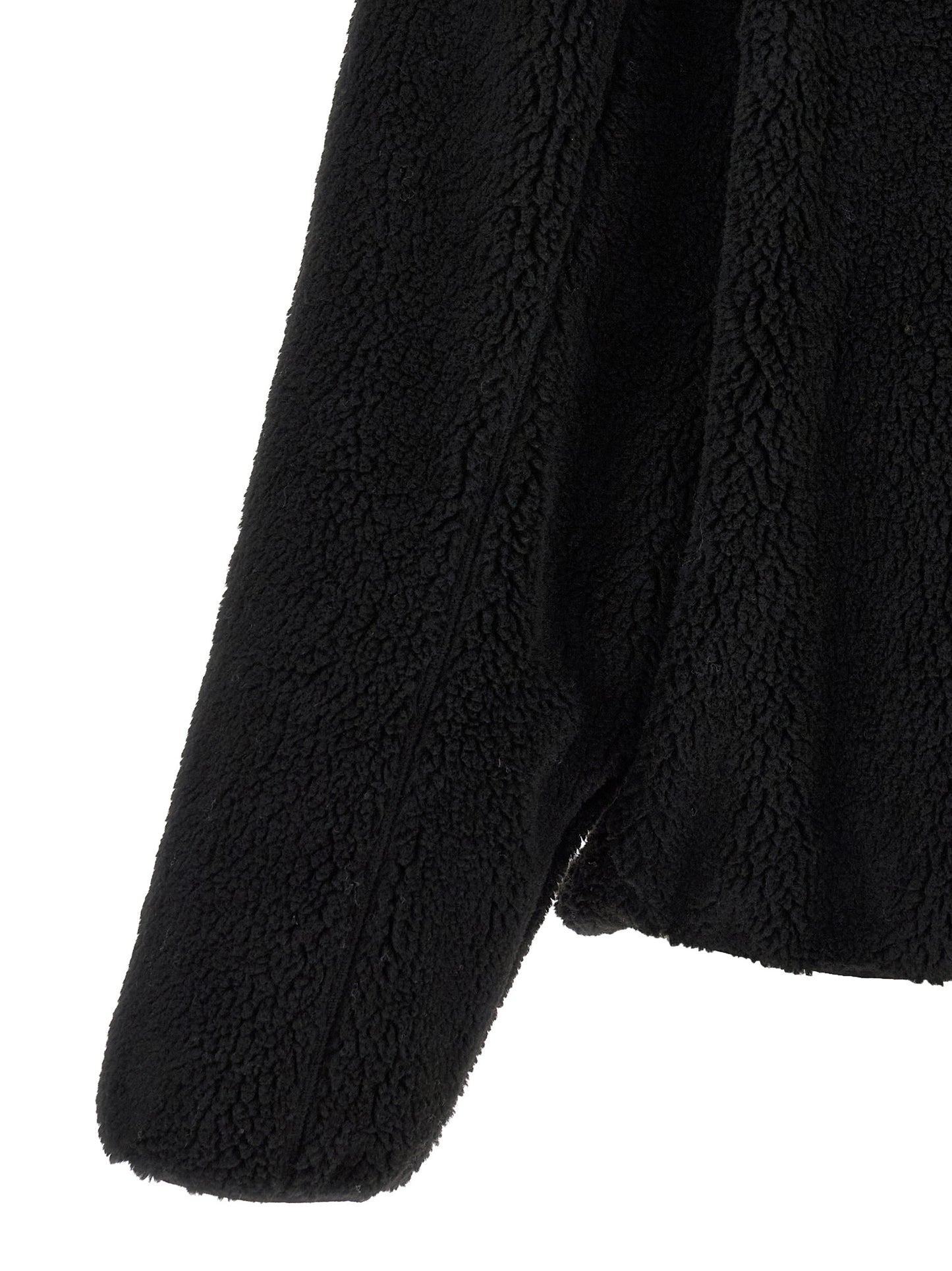 Sweatshirt Hoodie by Kenzo for men in polyester acrylic black features an dramatic silhouette, showcasing a sophisticated and dramatic for a refined, modern aesthetic.