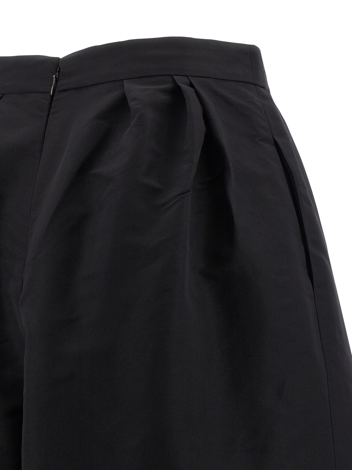 Carolina Herrera Women's Wide Silk Palazzo Pants - Black