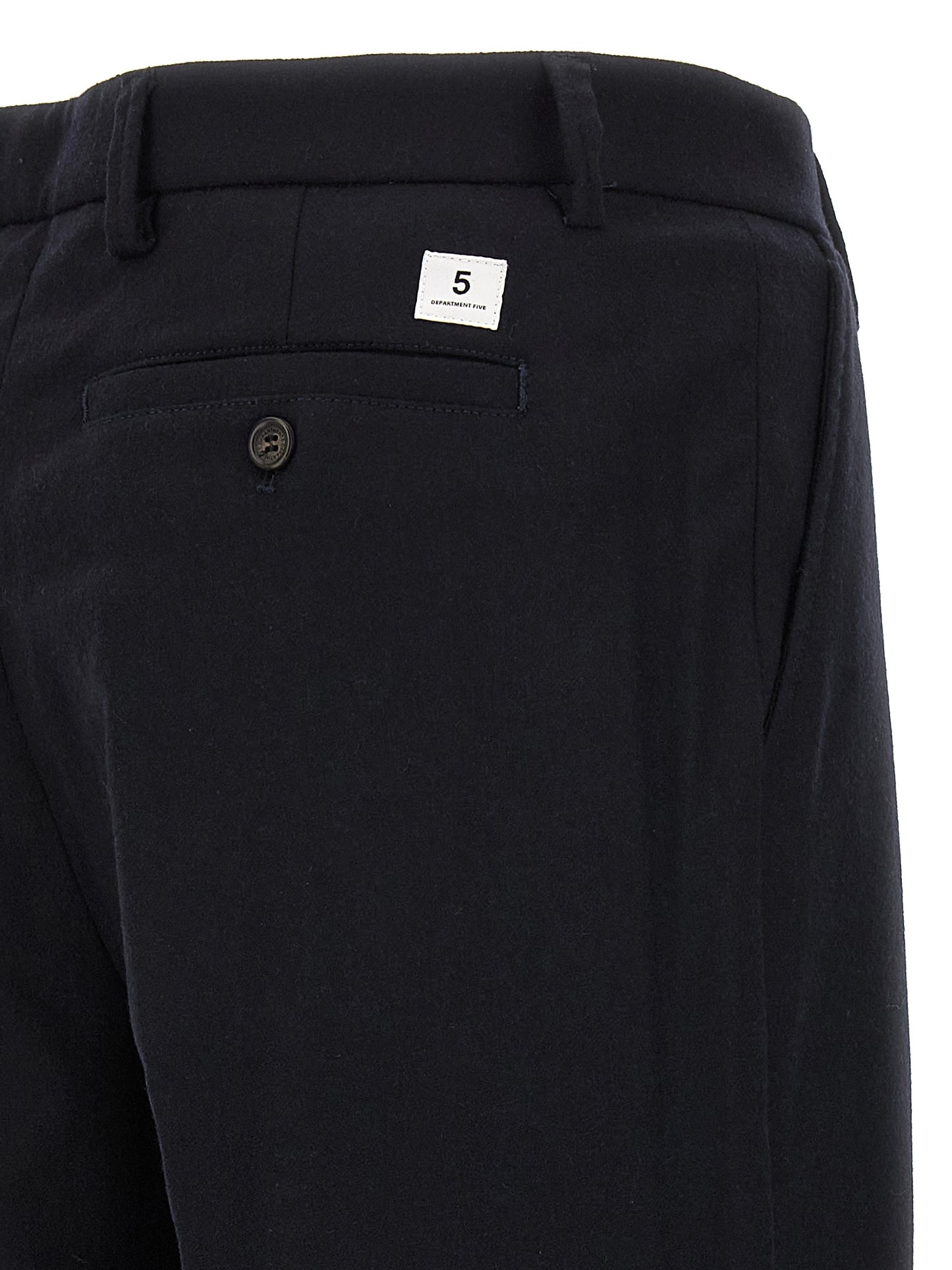 Casual Pants by Department 5 for men in polyamide & cashmere blue features a refined silhouette with a refined straight-leg, defined by a and a refined long for a refined finish.