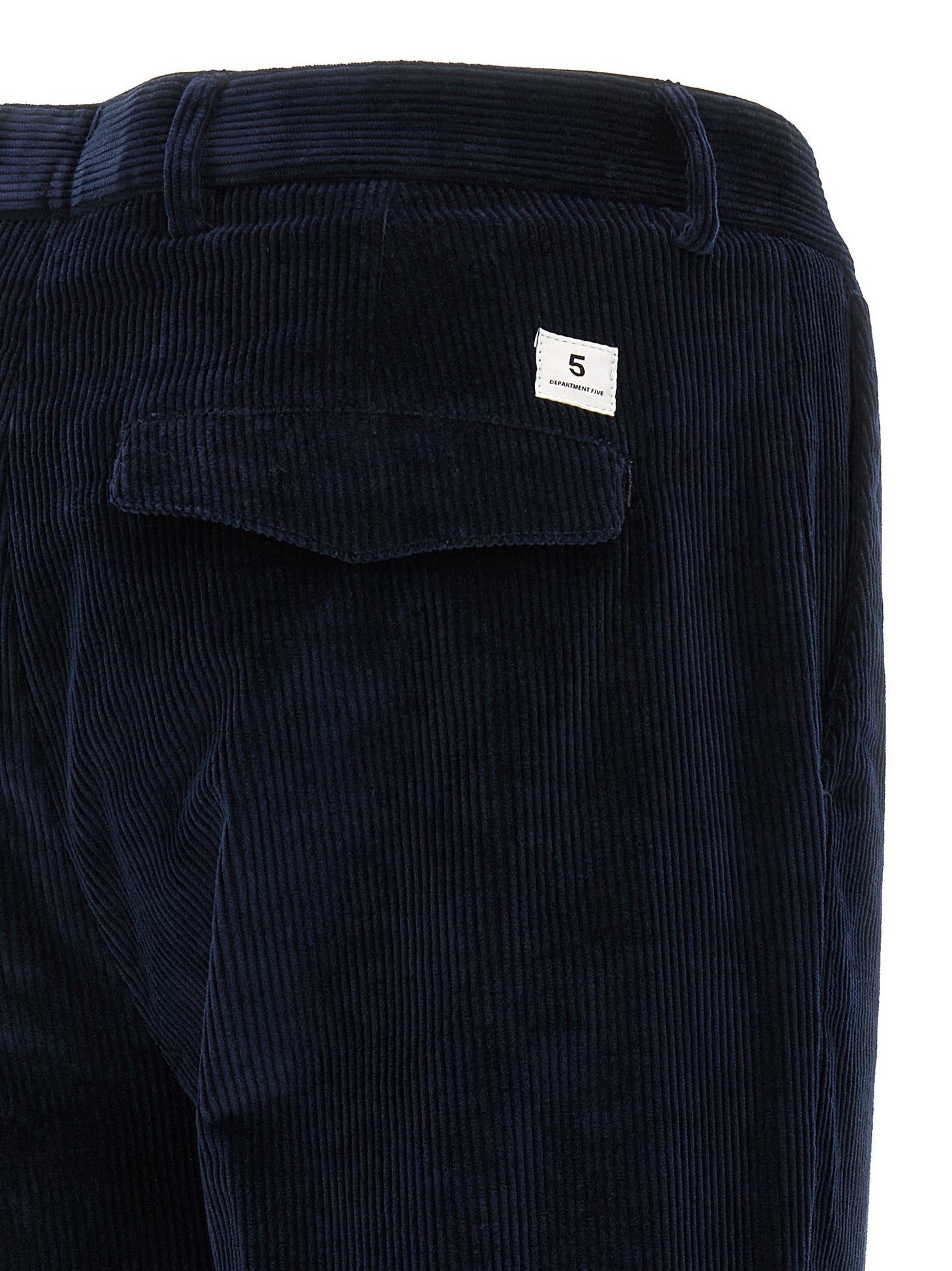 Casual Pants by Department 5 for men in stretch cotton corduroy blue presents a refined pantology silhouette, artfully defined by a refined pantology , long, and a sophisticated .