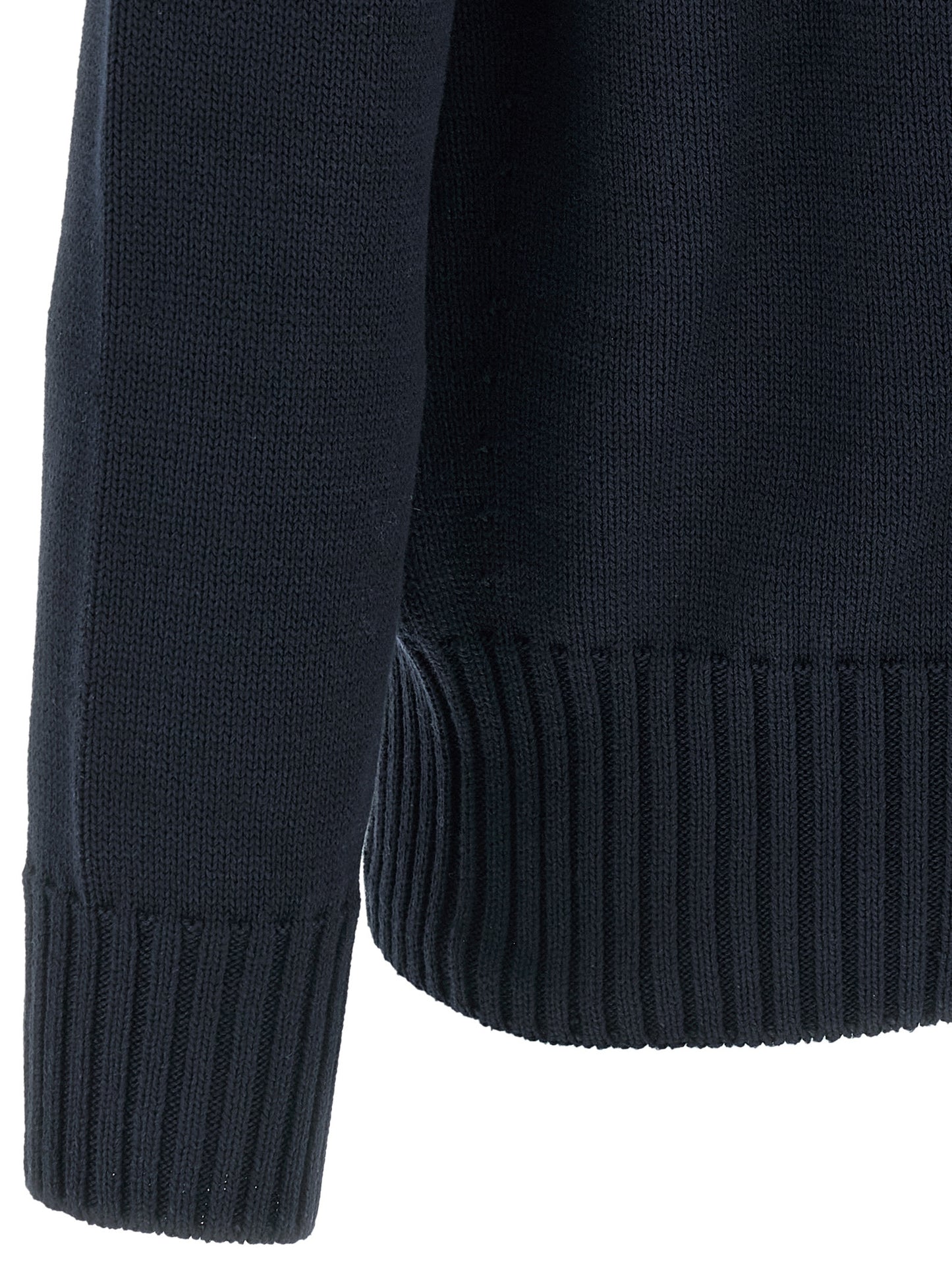 Cardigan by Givenchy for men in cotton blue features a nuanced silhouette with a refined and nuanced detailing for a sophisticated look.