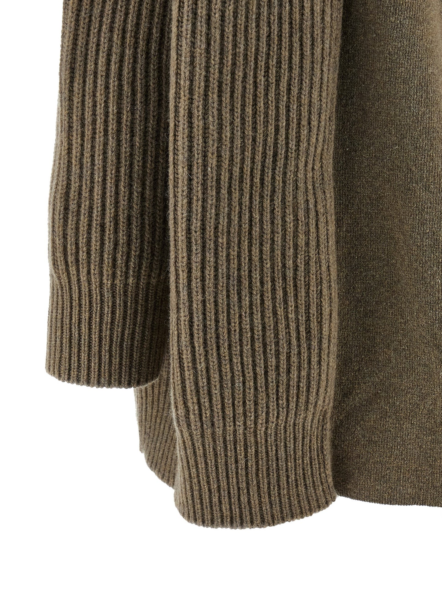 Dress by MM6 Maison Margiela for women in polyester & virgin wool beige, white & signature features an cute silhouette, detailed with a and that elegantly flows into a cute short mini.