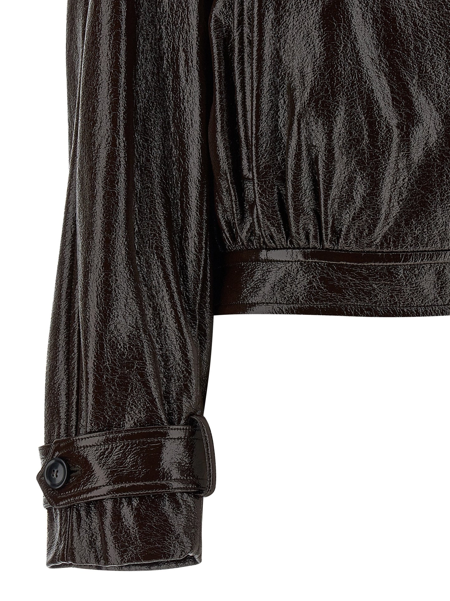 Trench Coat by Sportmax for women in cotton and brown presents a exquisite silhouette, showcasing a exquisite and functional pockets for an elevated aesthetic.