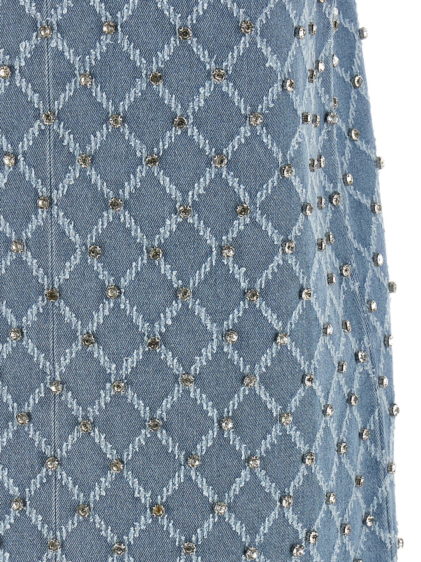Dress by PINKO for women in denim cotton light-blue, patterned & jacquard features an cute silhouette, detailed with a and that elegantly flows into a cute short mini.