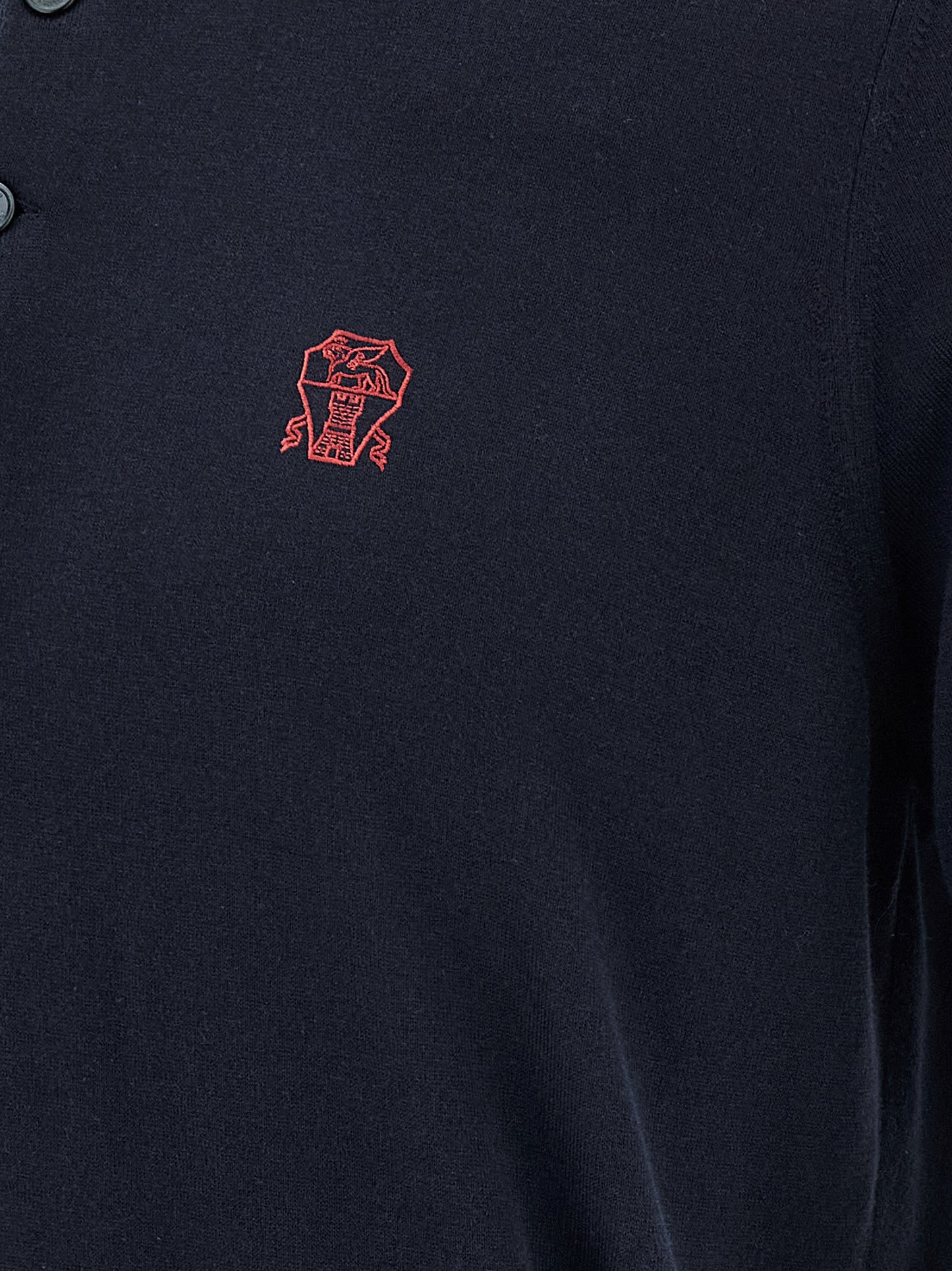 Polo Shirt by Brunello Cucinelli for men in cotton blue features a eye catching silhouette, showcasing a refined and for a eye catching finish.