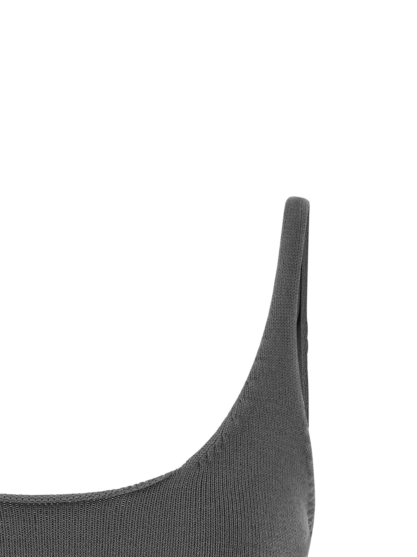 Entire Studios Women's Cotton Sport Bra - Gray