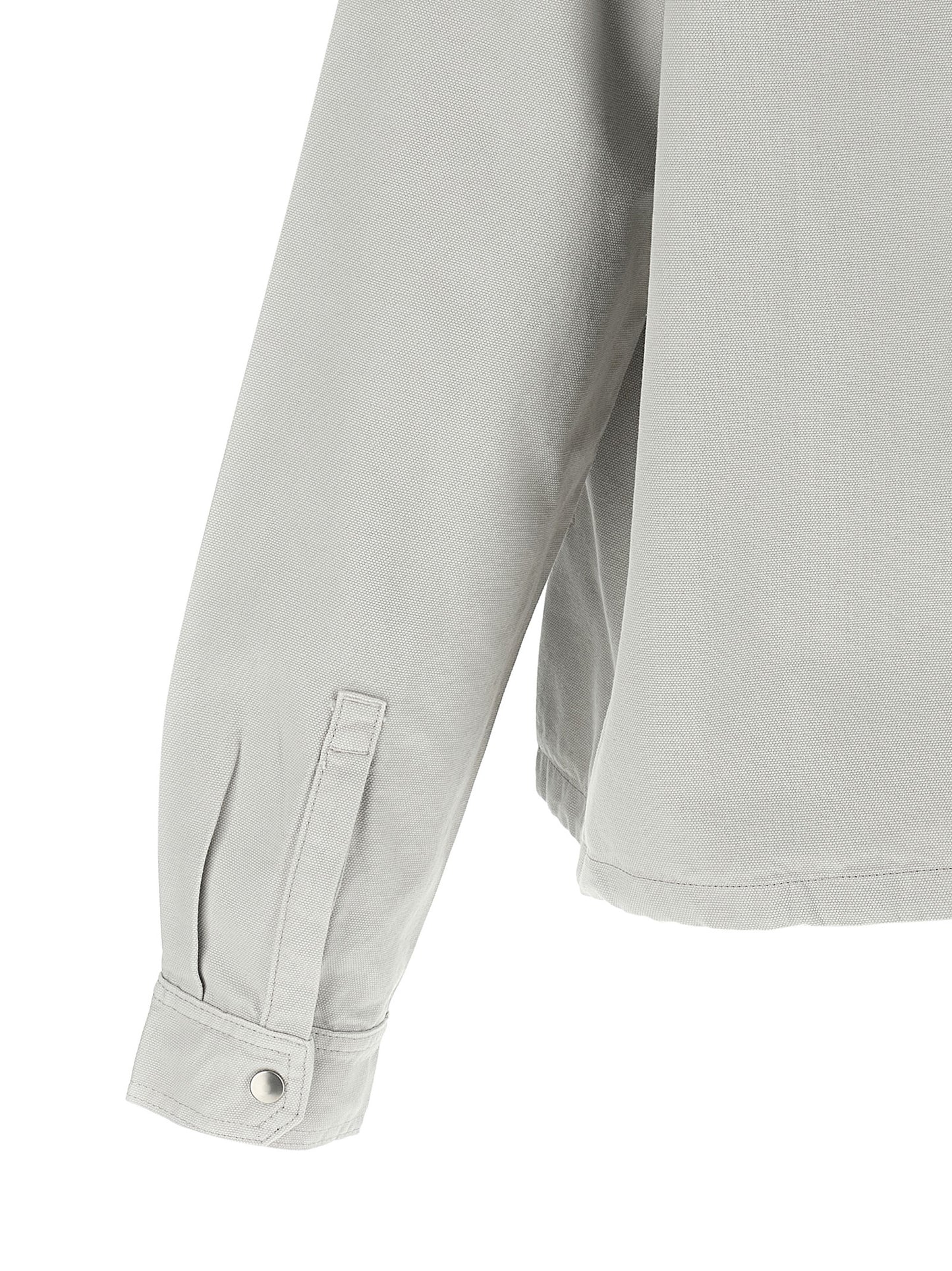 Windbreaker Jacket by DRKSHDW for men in cotton canvas beige features an stylish silhouette, showcasing a sophisticated and performance-driven pockets & windproof for a premium, stylish look.