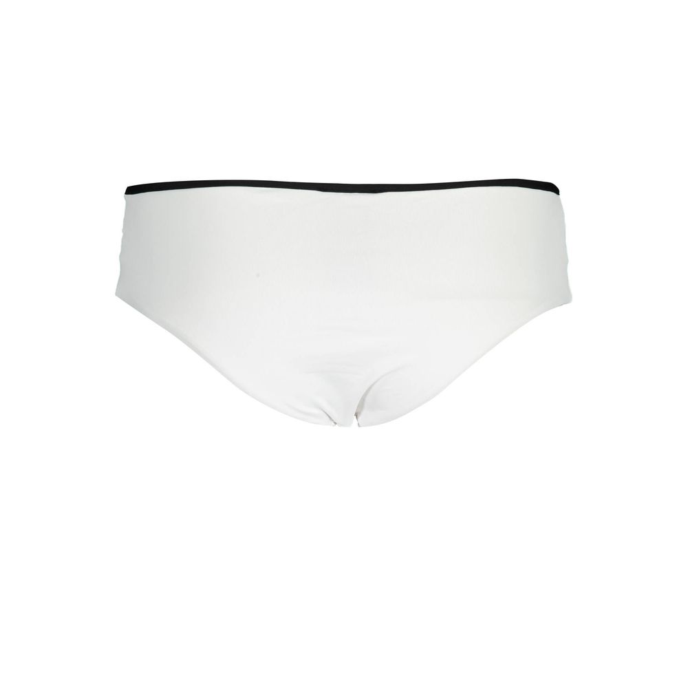Karl Lagerfeld Women's Stretch Polyamide Swim Briefs - Red White