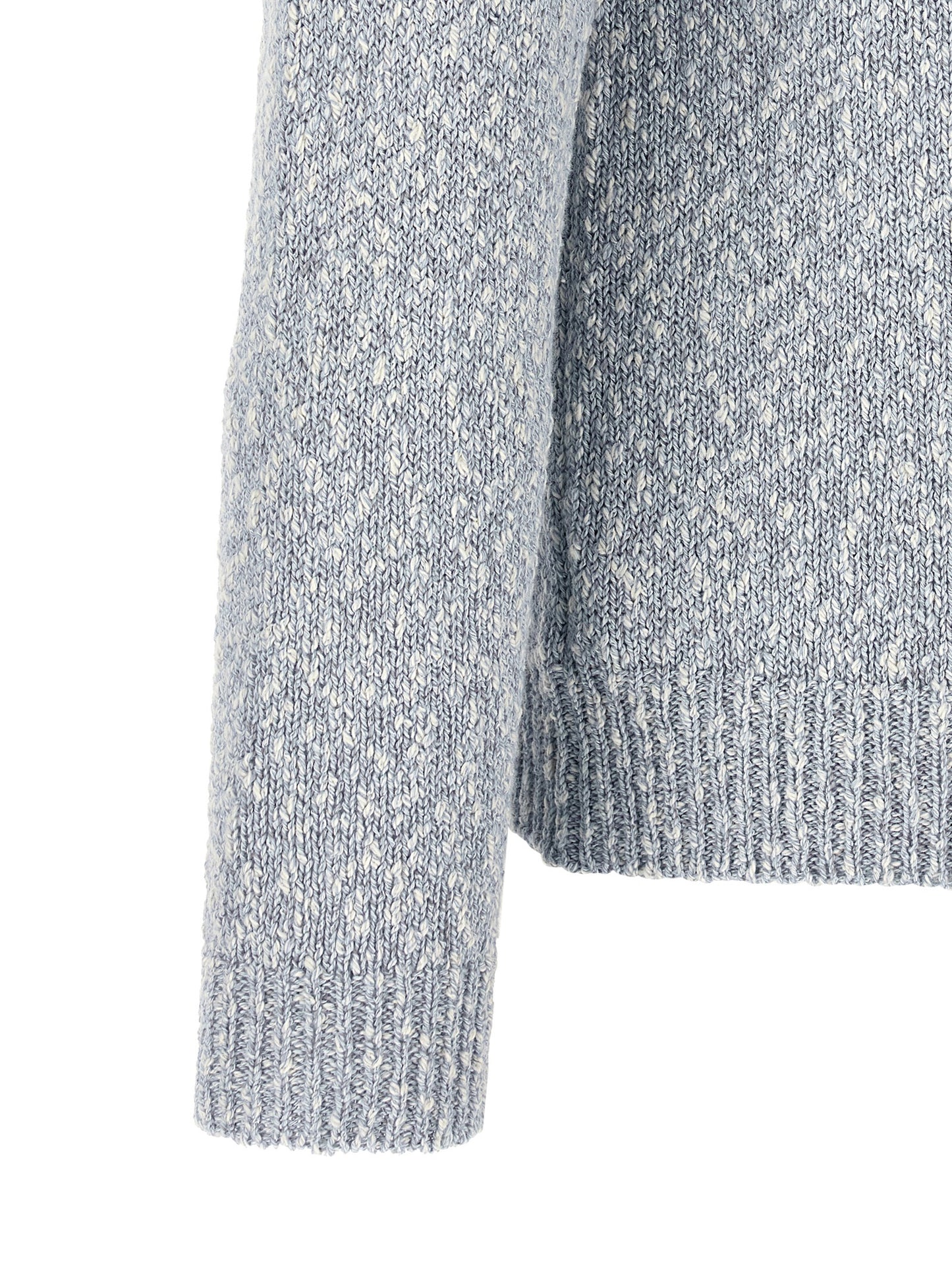 Cardigan by ZANONE for men in cotton light-blue features a nuanced silhouette with a refined and nuanced detailing for a sophisticated look.