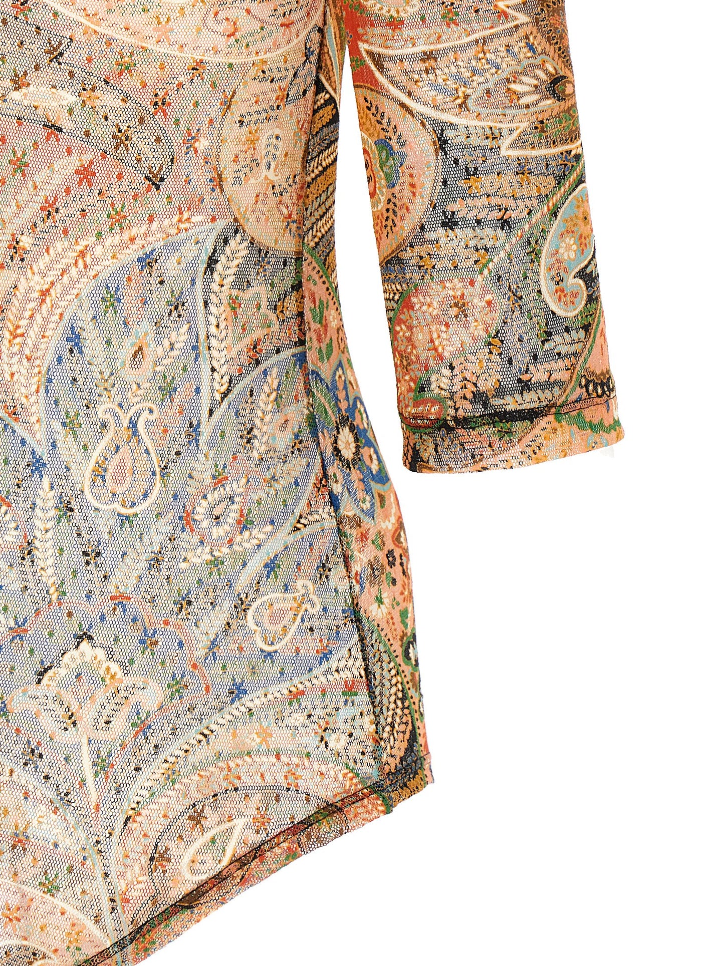 Bodysuit by Etro for women in polyamide multicolor, paisley, floral, signature & print features an provocative silhouette, showcasing a sophisticated and provocative for a refined, provocative look.