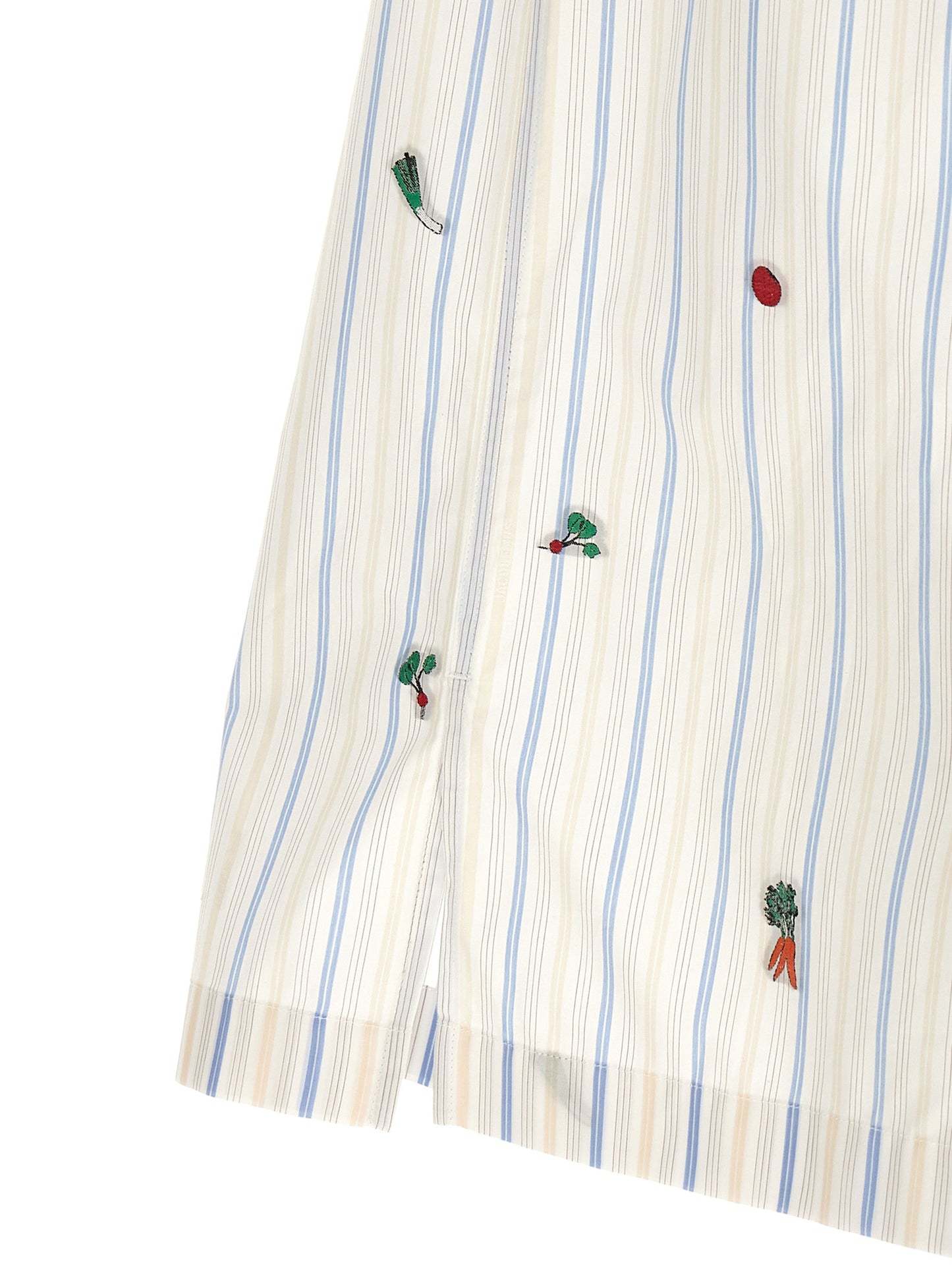 Shirt by Jacquemus for men in cotton horn, multicolor, patterned, jacquard & striped, featuring a nuanced and nuanced for a sophisticated finish.