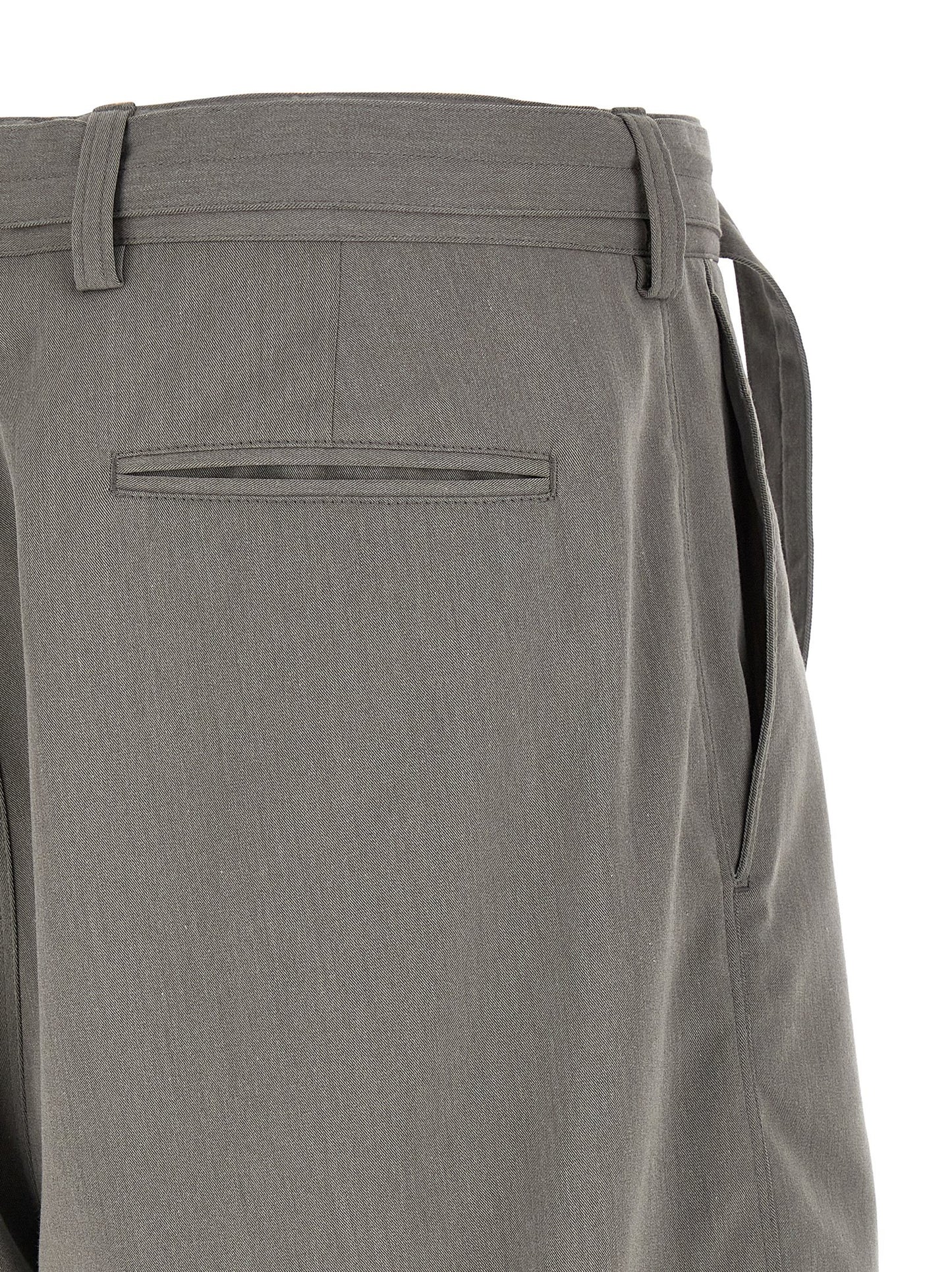 Bermuda Shorts by CELLAR DOOR for men in viscose & polyester gray presents a contemporary silhouette, showcasing a contemporary with a refined short and elegant .