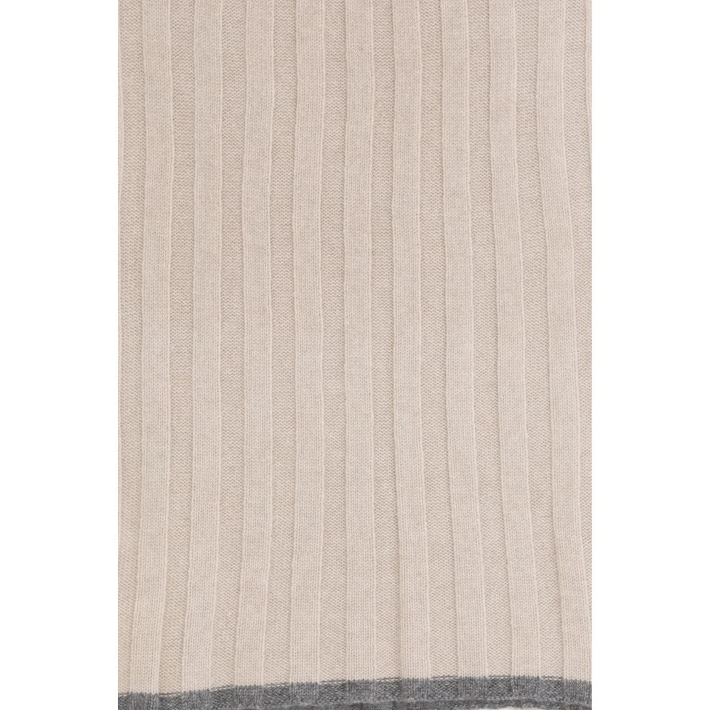 Brunello Cucinelli Cashmere Scarf - Beige