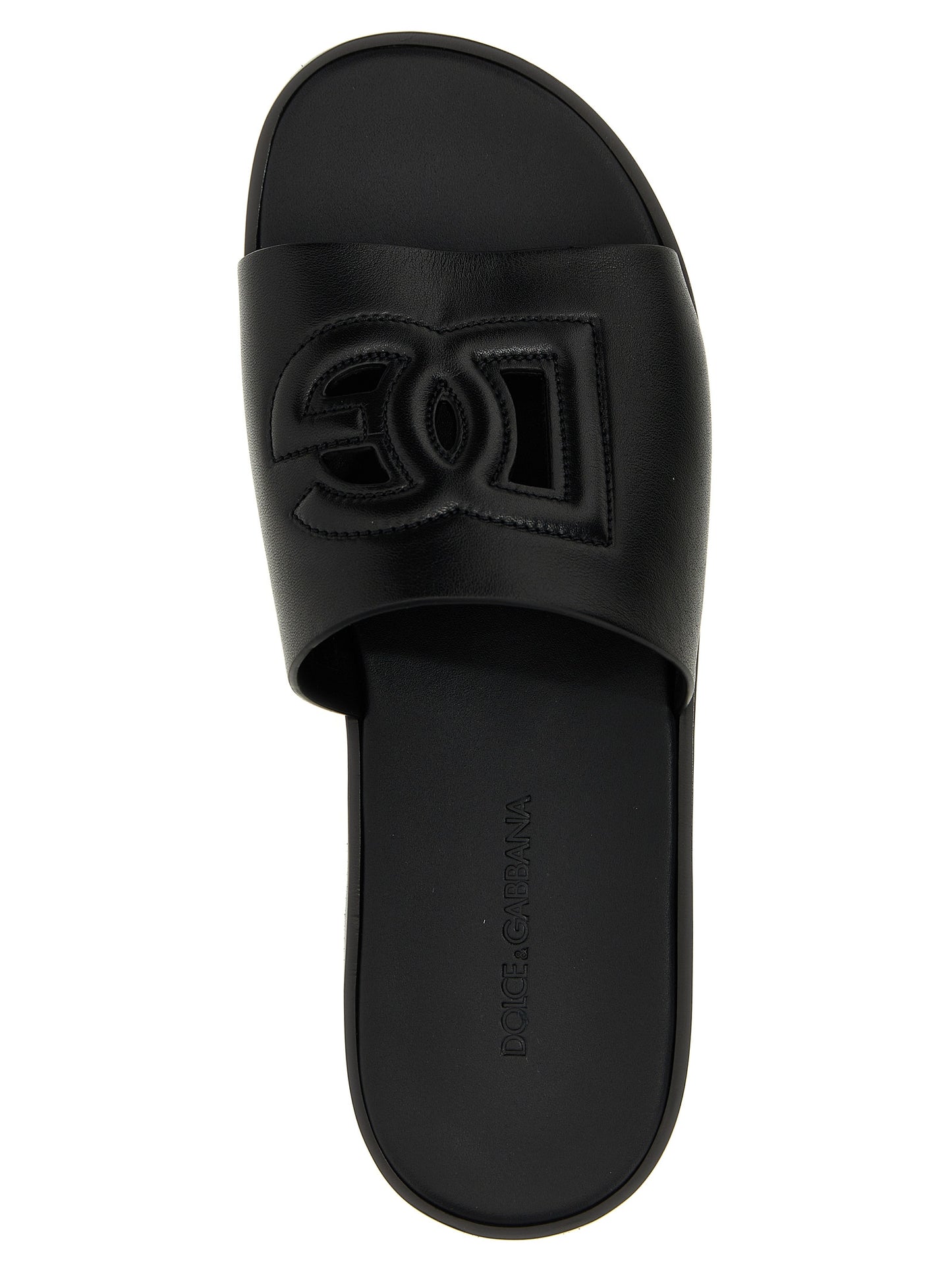 Flat Shoes by Dolce & Gabbana for men in leather black showcases a resplendent Men's Leather Flat Shoes aesthetic, defined by its resplendent and elegant flat.