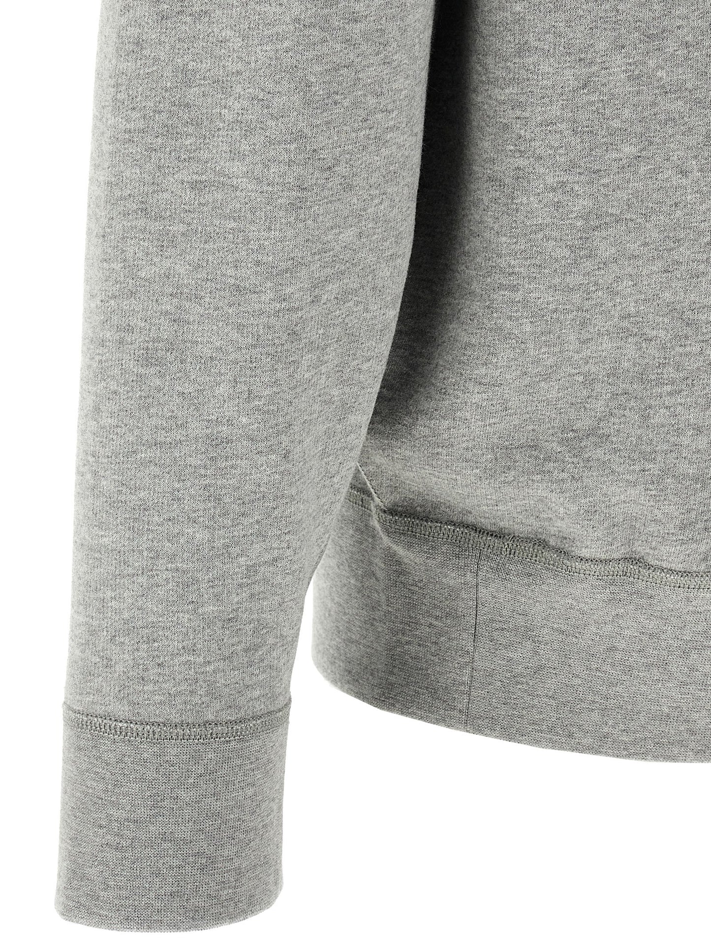 Sweatshirt by Polo Ralph Lauren for men in cotton polyester gray showcases a slouchy chic silhouette, artfully detailed with a slouchy chic and for a slouchy chic finish.