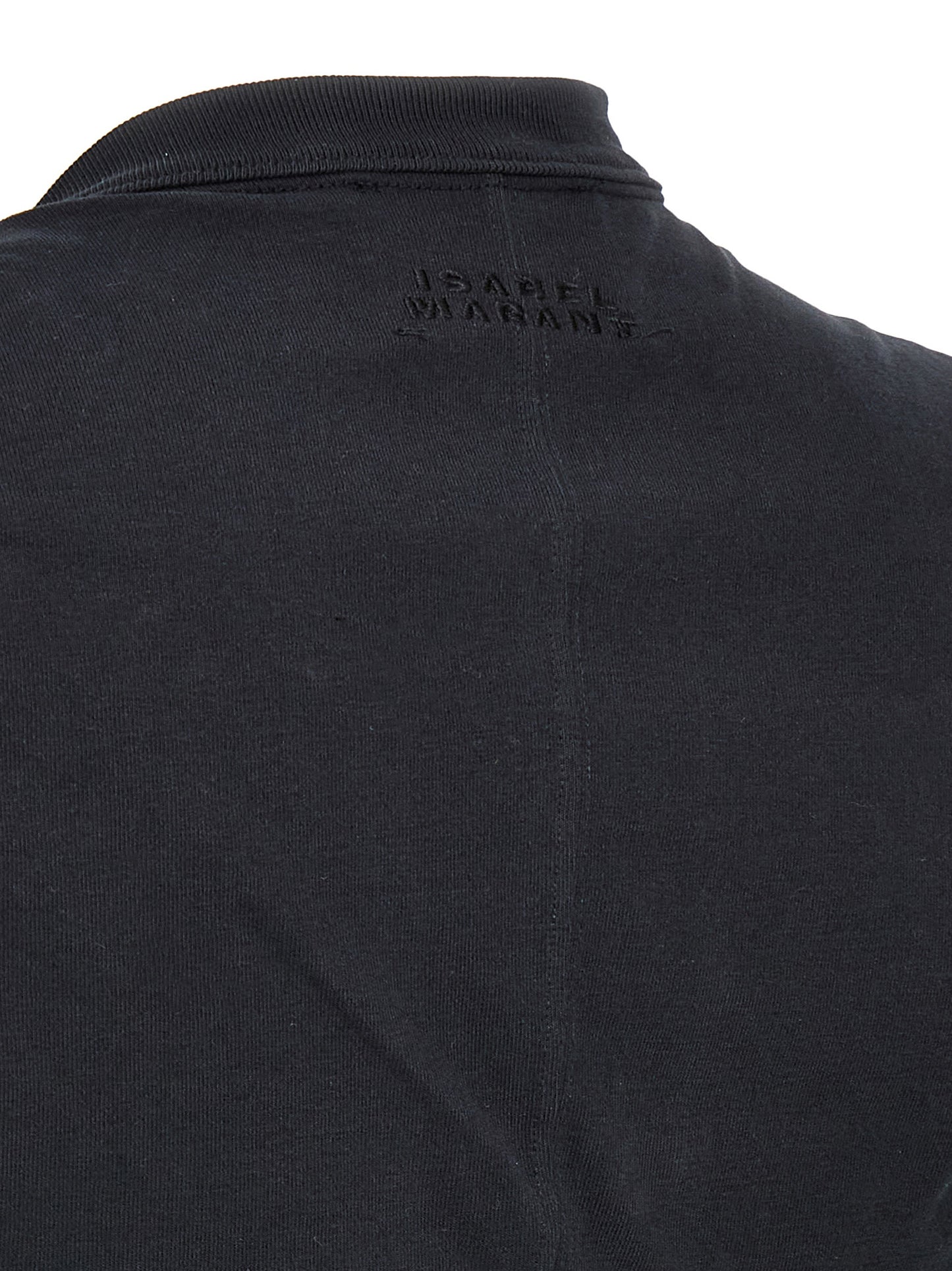 T-Shirt by Isabel Marant for women in cotton black features a plush silhouette, showcasing a sophisticated and for a truly plush finish.