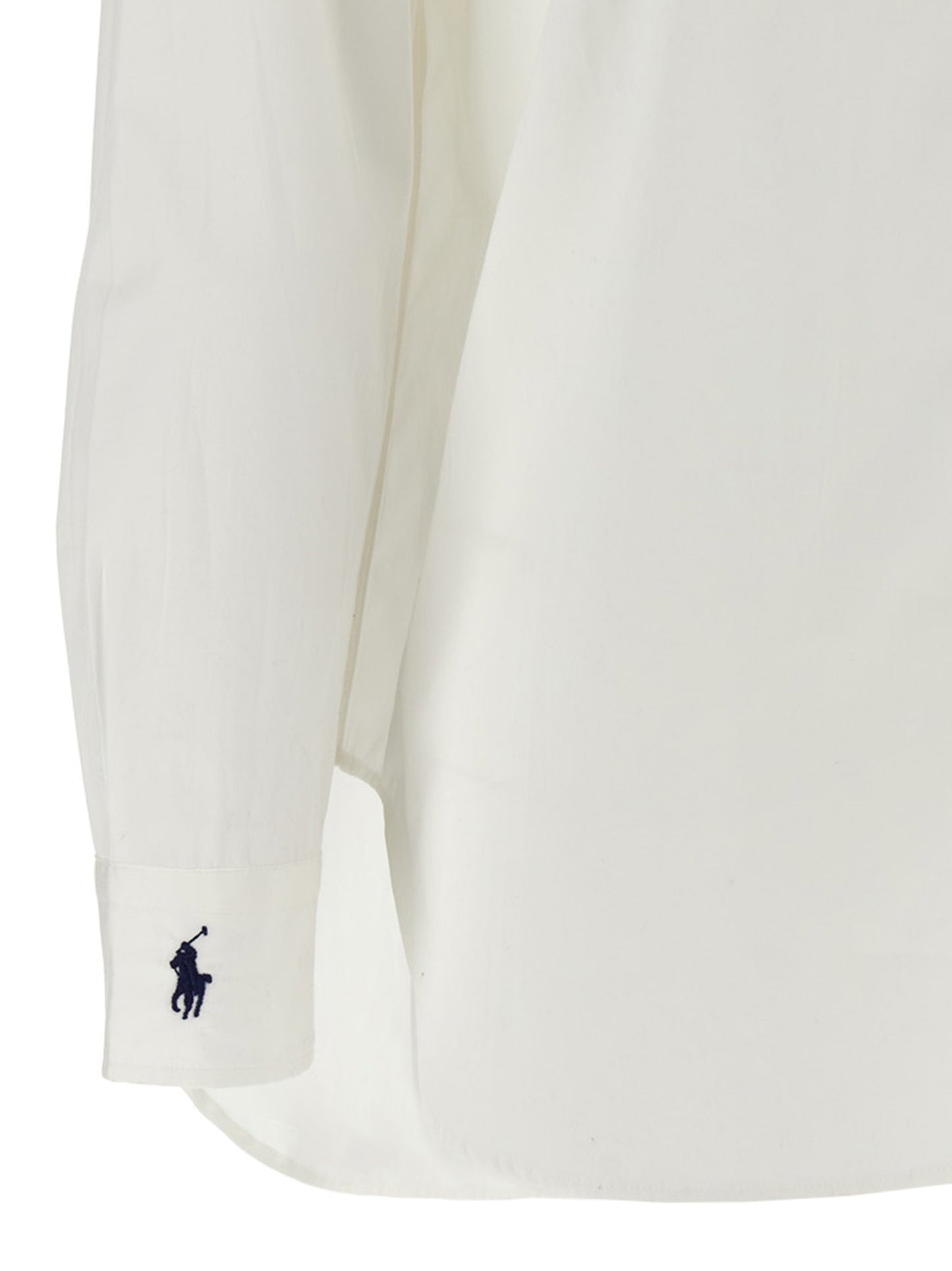 Polo Ralph Lauren Women's Relaxed Fit Long-Sleeve Cotton Blouse - White