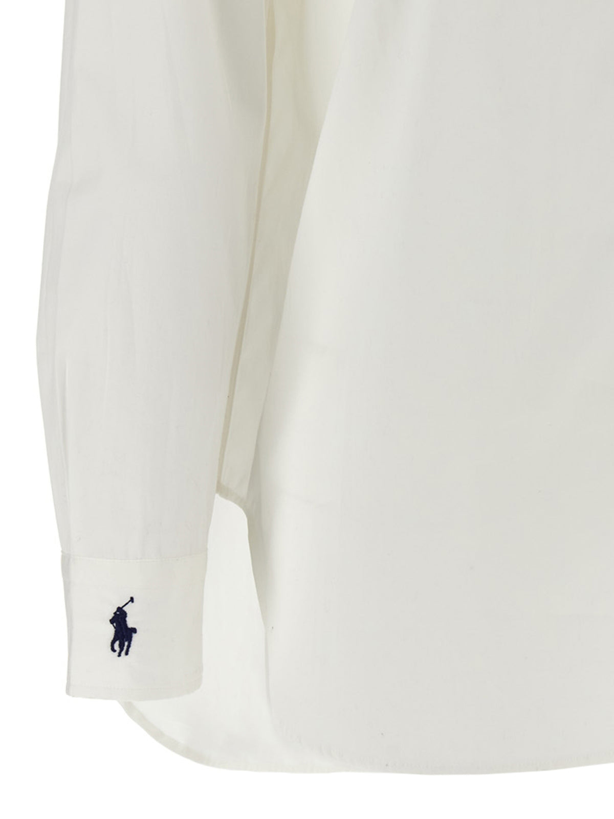 Polo Ralph Lauren Crisp Women's Relaxed Fit Long-Sleeve Cotton Blouse - White
