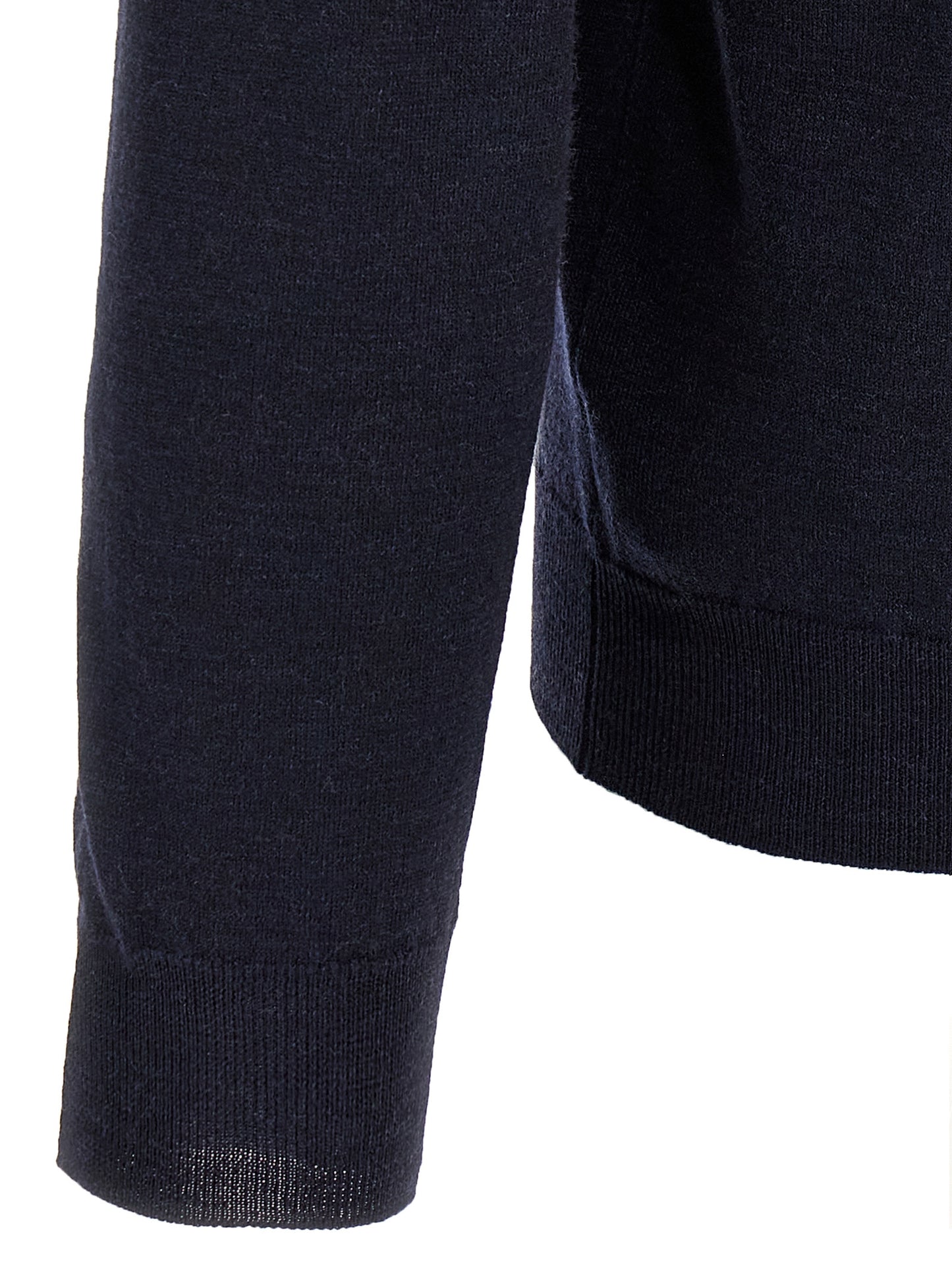 Cardigan by ZANONE for men in polyamide & virgin wool blue presents a textural silhouette, artfully finished with a textural and for a sophisticated, textural look.