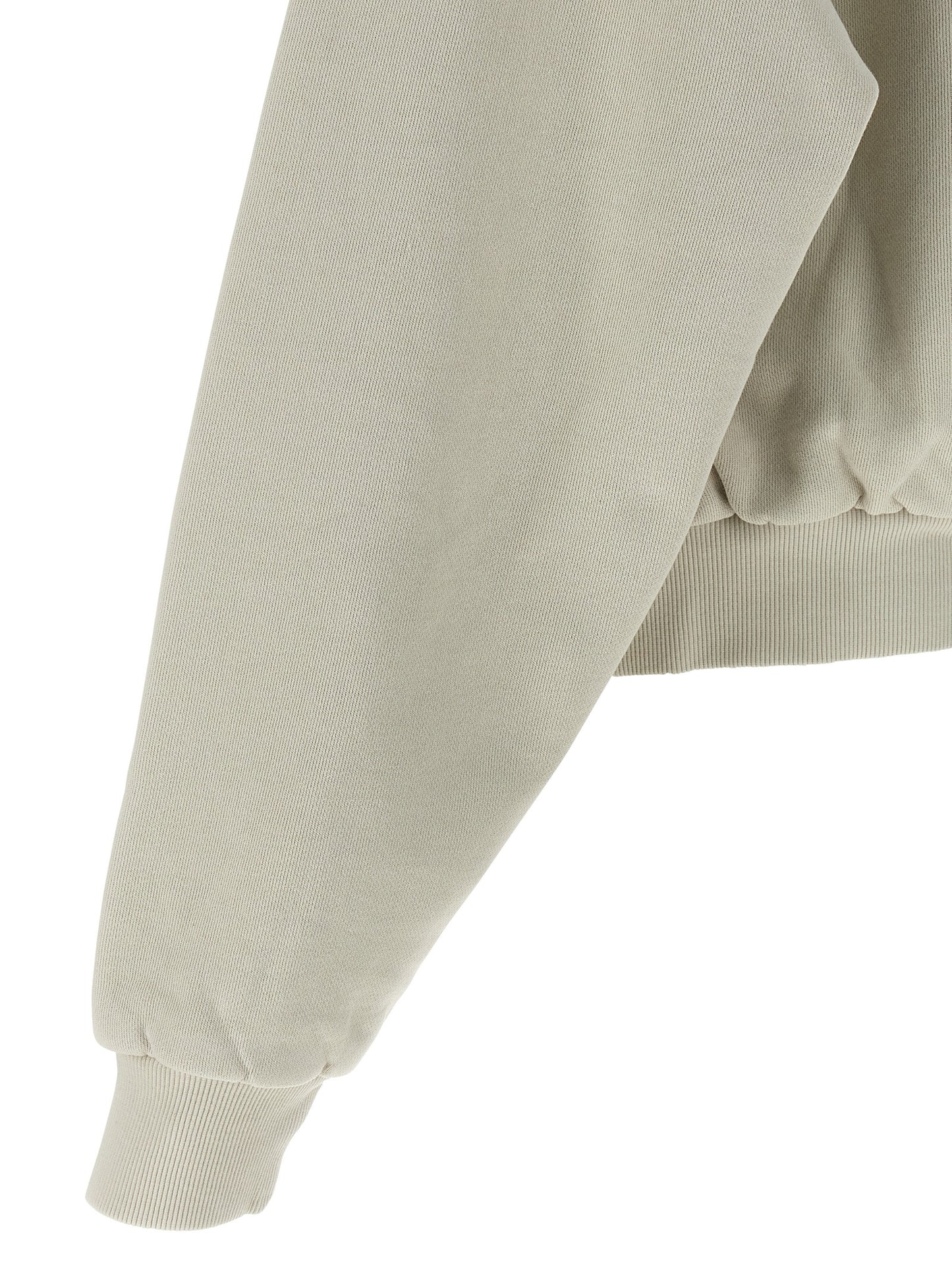 Sweatshirt Hoodie by Entire Studios for men in cotton white features an avant-garde silhouette, showcasing a sophisticated and detail for a truly avant-garde finish.