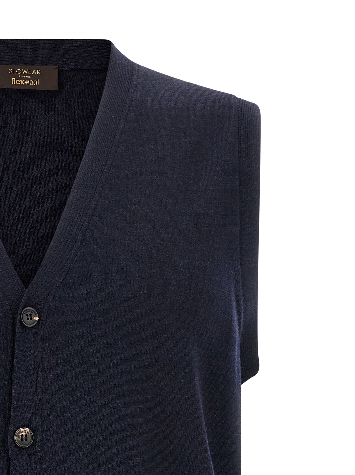 Cardigan by ZANONE for men in polyamide & virgin wool blue showcases a captivating silhouette, artfully detailed with a captivating and for a truly sophisticated captivating look.