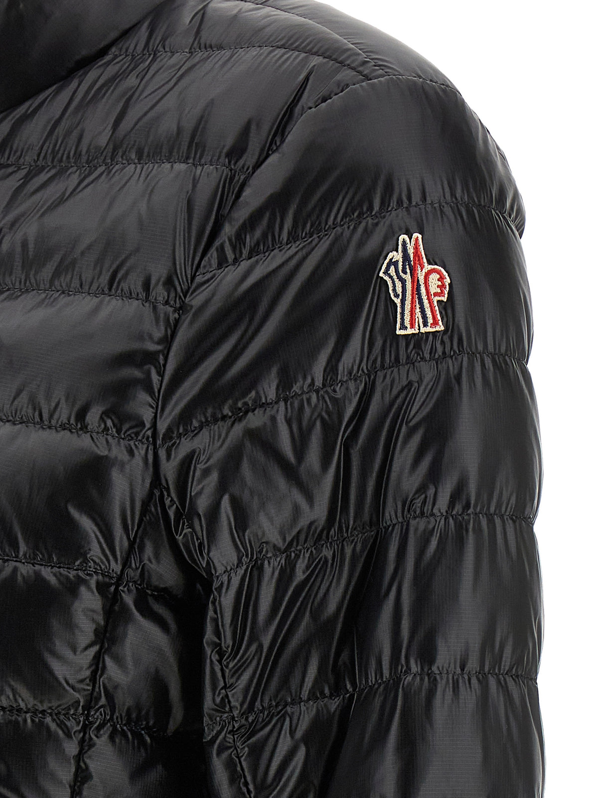 Moncler Grenoble Women's Quilted Down Goose Nylon & Goose-Down Puffer Jacket - Black Signature