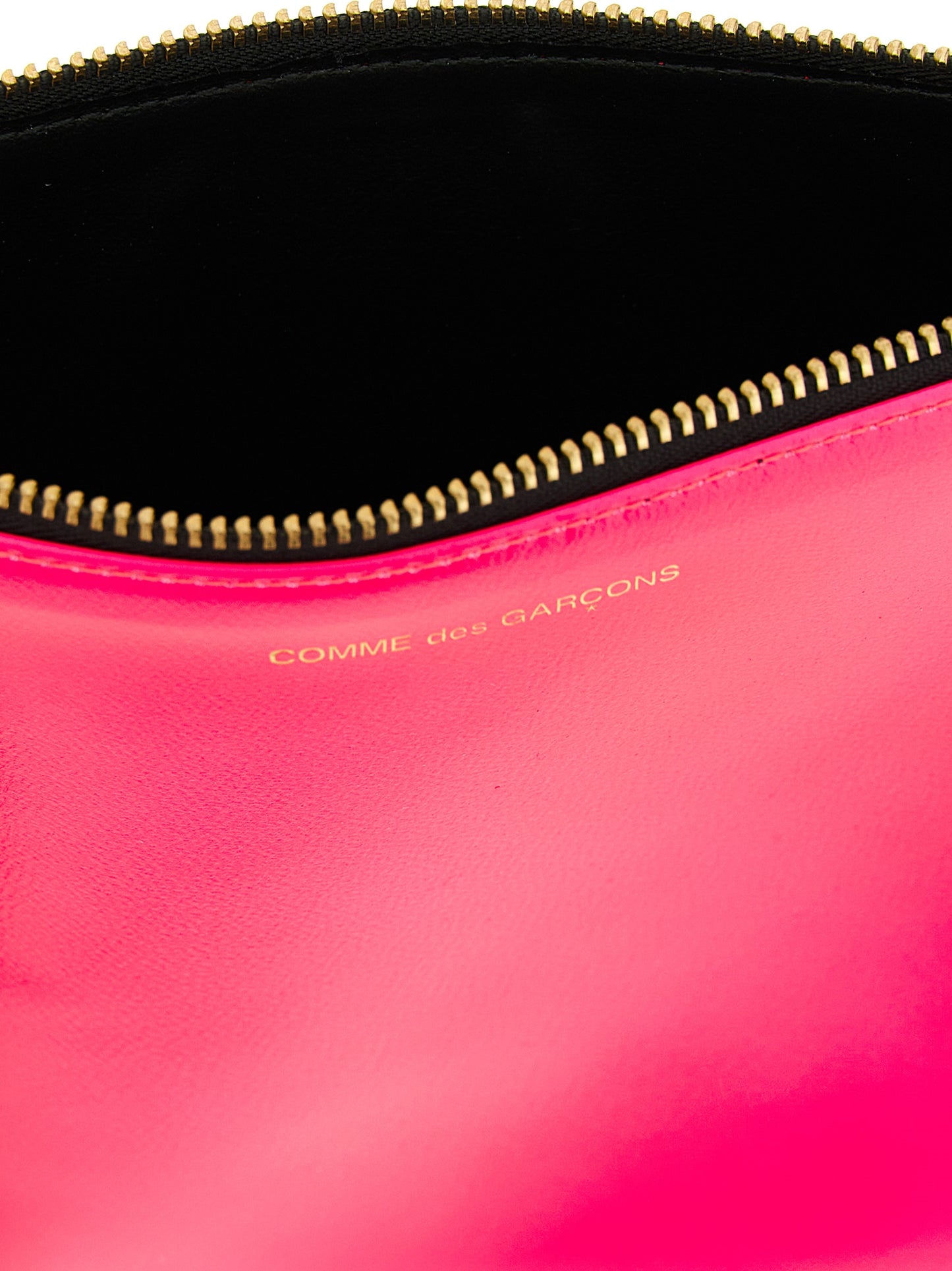 Cardholder Card Case by Comme Des Garçons for unisex in viscose goat leather & fur multicolor features a refined silhouette, showcasing the elegant lines of the Super Fluo Viscose Goat Leather & Fur Cardholder Card Case alongside premium card-organization for a refined finish.