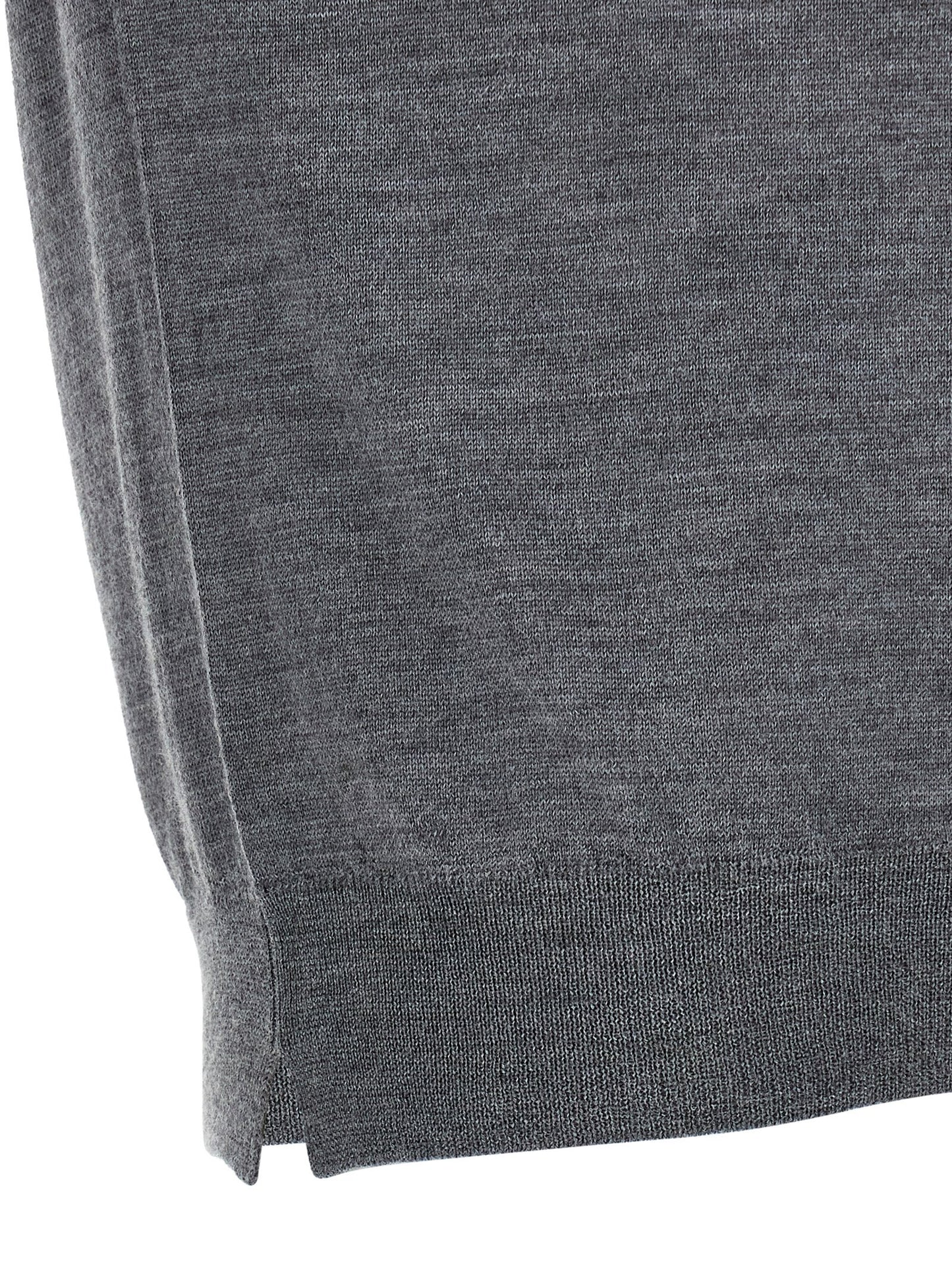 Cardigan by MA'RY'YA for men in cashmere modacrylic merino wool blend gray features an impeccable silhouette, showcasing a sophisticated and detail for a truly impeccable finish.