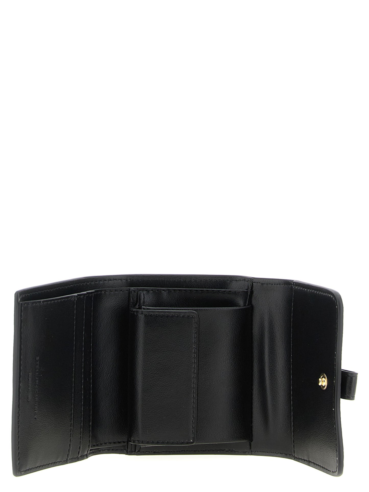 Cardholder Card Case by Stella McCartney for women in polyamide black features a polished Rider Polyamide Cardholder Card Case design with polished card-organization eco-friendly trifold.