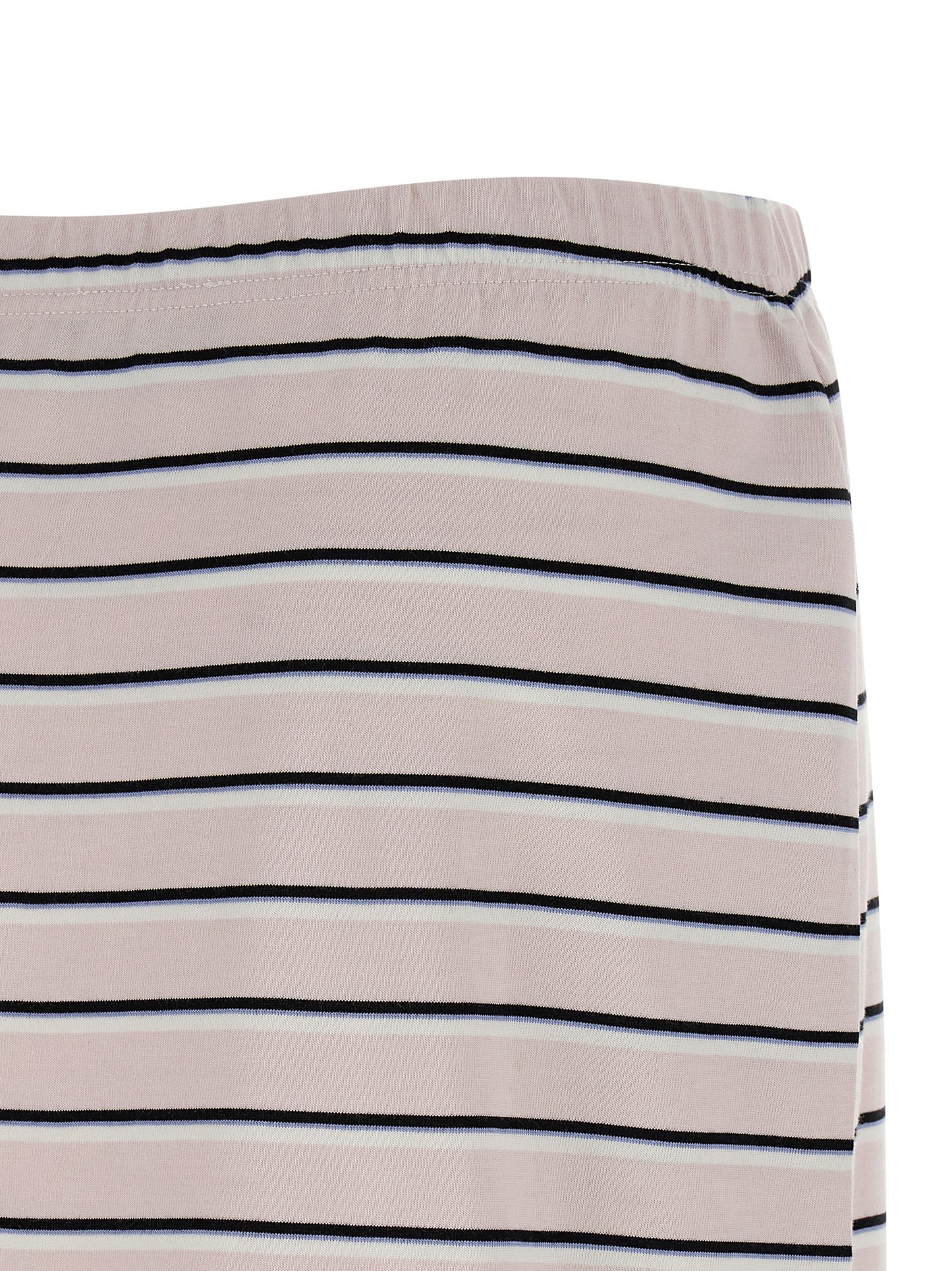 Skirt by ROTATE BIRGER CHRISTENSEN for women in cotton multicolor & pink features an tailored silhouette, artfully capturing the essence of Women's Sheath Cotton Midi Skirt in a sophisticated midi.