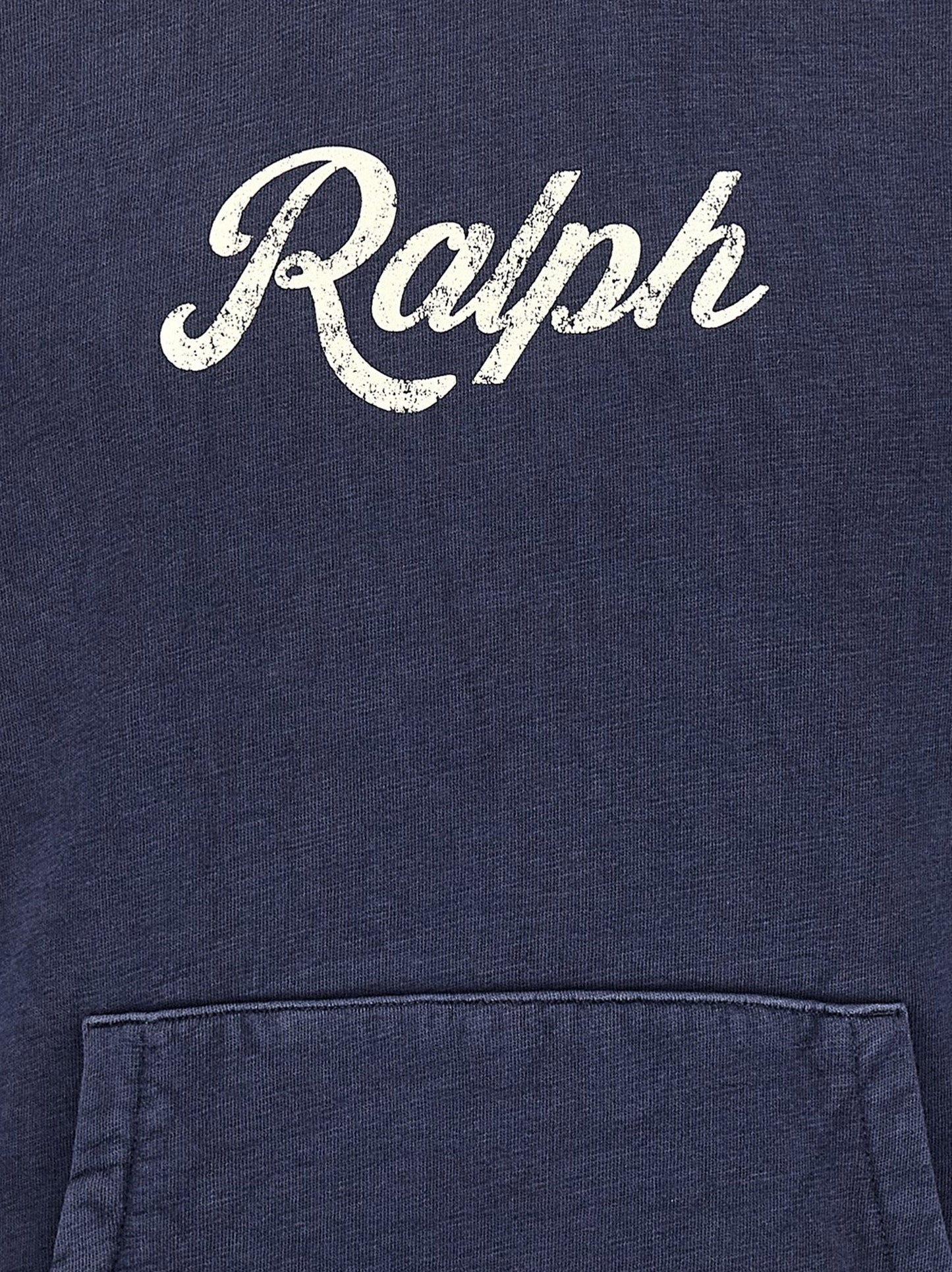 Sweatshirt Hoodie by Polo Ralph Lauren for men in cotton polyester blue & print features an avant-garde silhouette, showcasing a sophisticated and detail for a truly avant-garde finish.