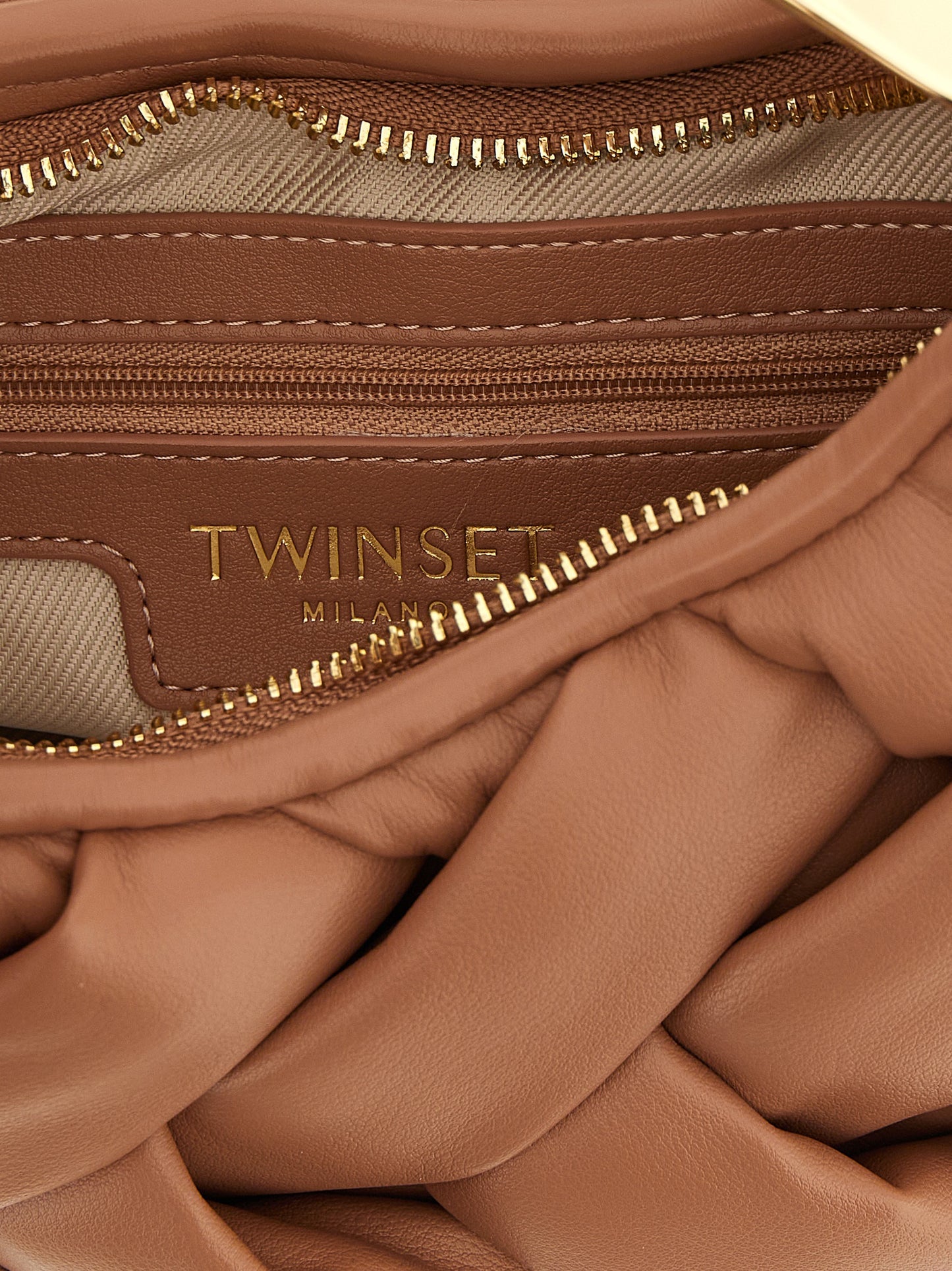 Handbag by Twinset for women in nylon polyurethane & metal multicolor & pink features a exquisite silhouette, showcasing a secure zipper and exquisite with versatile shoulder-strap & handle for a exquisite finish.
