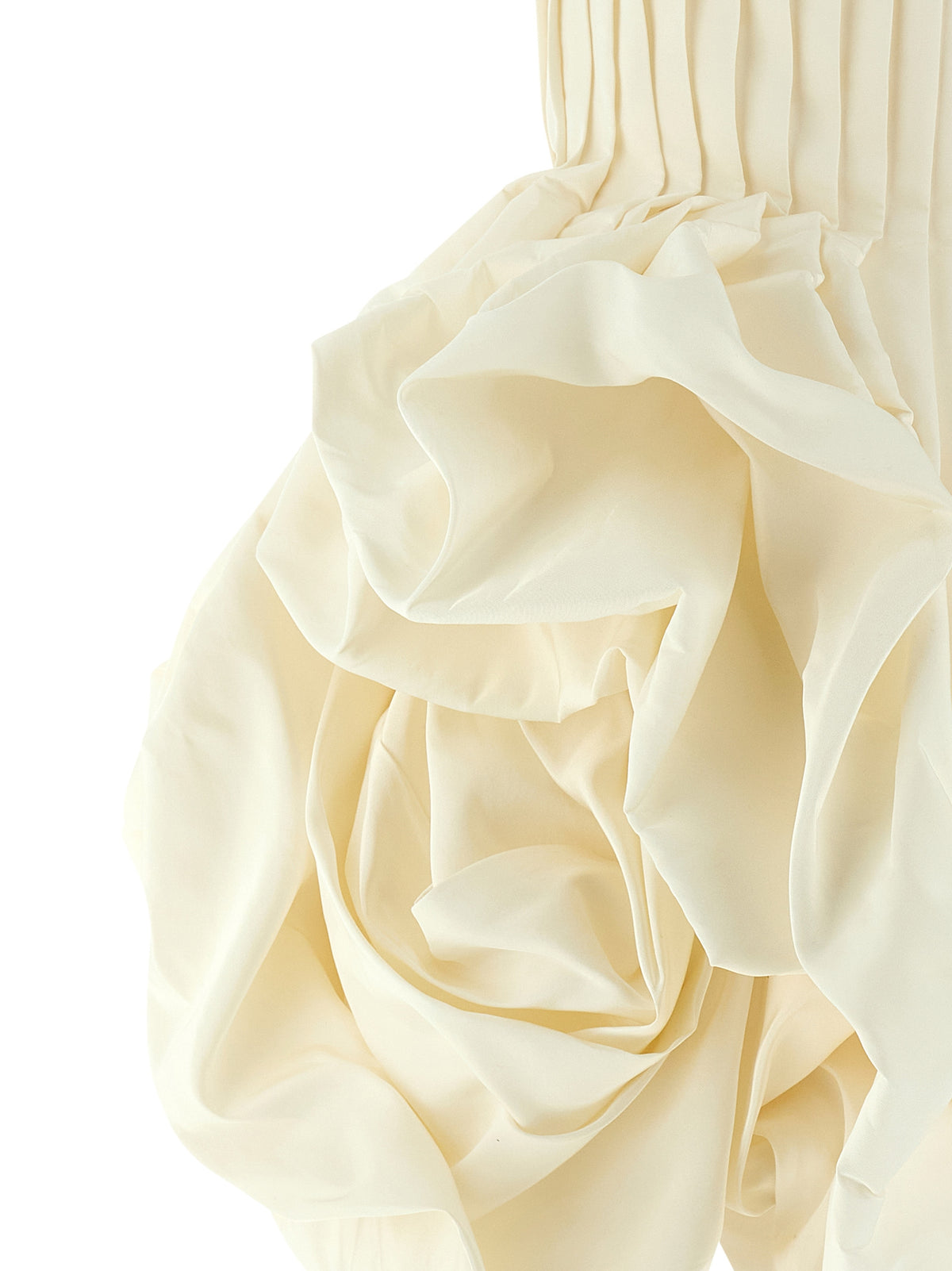 Carolina Herrera Women's Corset Bustier Silk Short Dress - Pink White