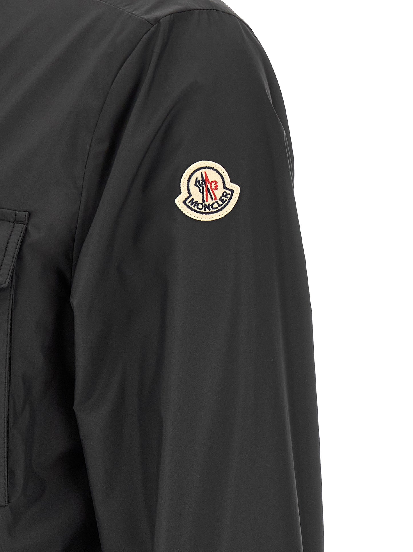 Hooded Vest by Moncler for men in polyester felt multicolor features a stylish silhouette, showcasing distinct hooded & windproof and a refined for a truly stylish finish.