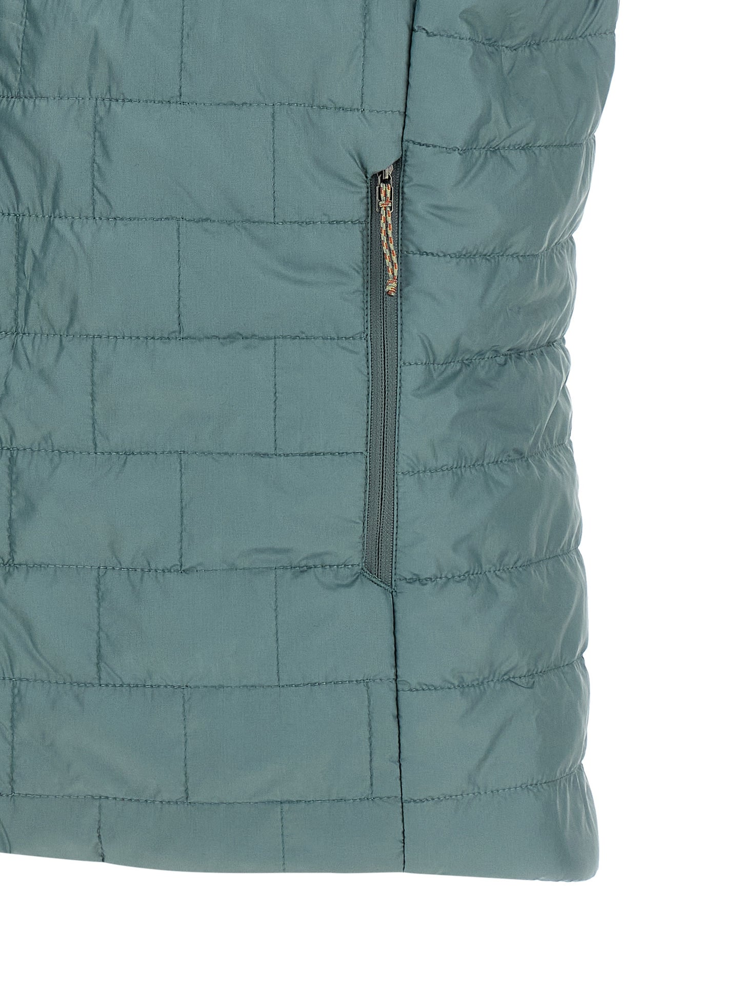 Jacket by PATAGONIA for men in polyester gold & light-blue features an utilitarian silhouette with a refined , showcasing sophisticated lightweight & insulated for an utilitarian aesthetic.